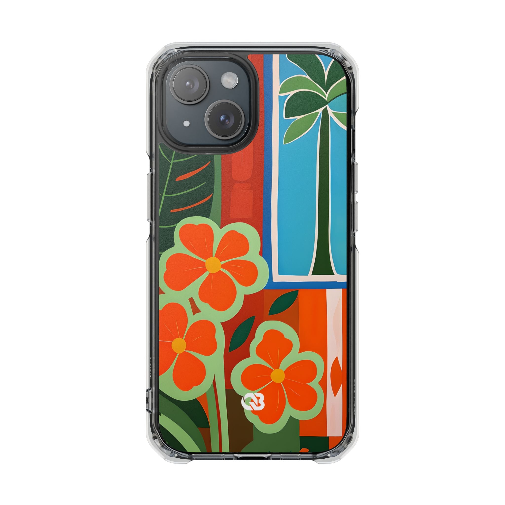 Vivid Jungle Collage · Impact Coque de téléphone pour iPhone · Magsafe