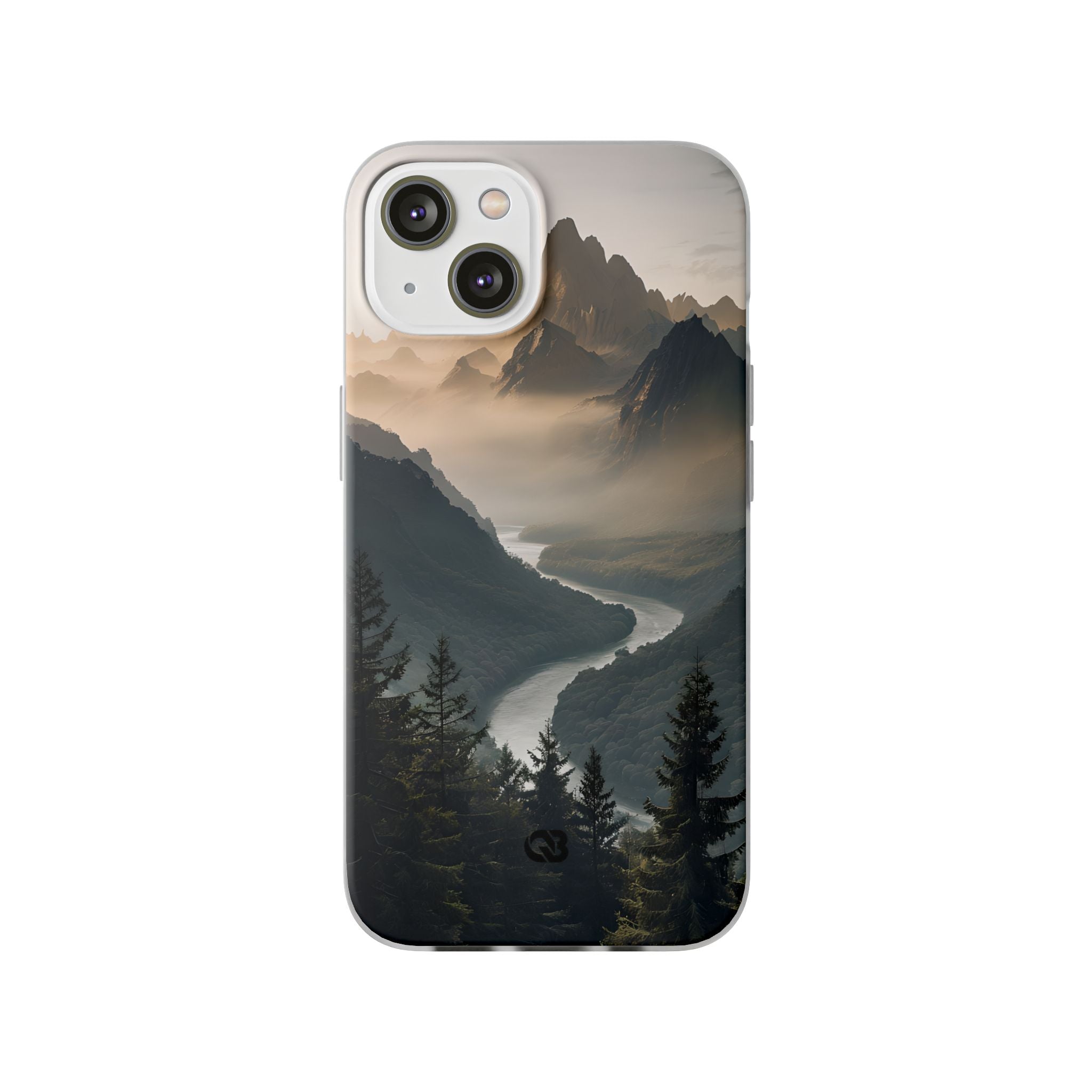 Golden Summit Valley · Soft Phone Case for iPhone