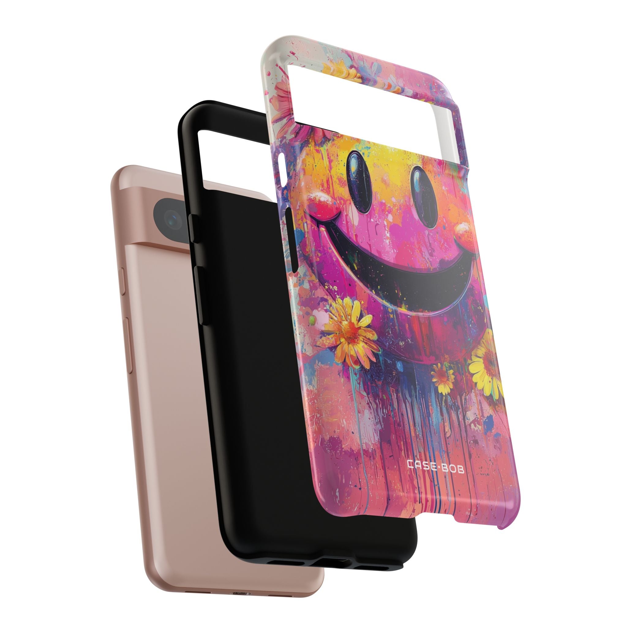 Smiley Bloom Google Pixel 8 Case - Tough