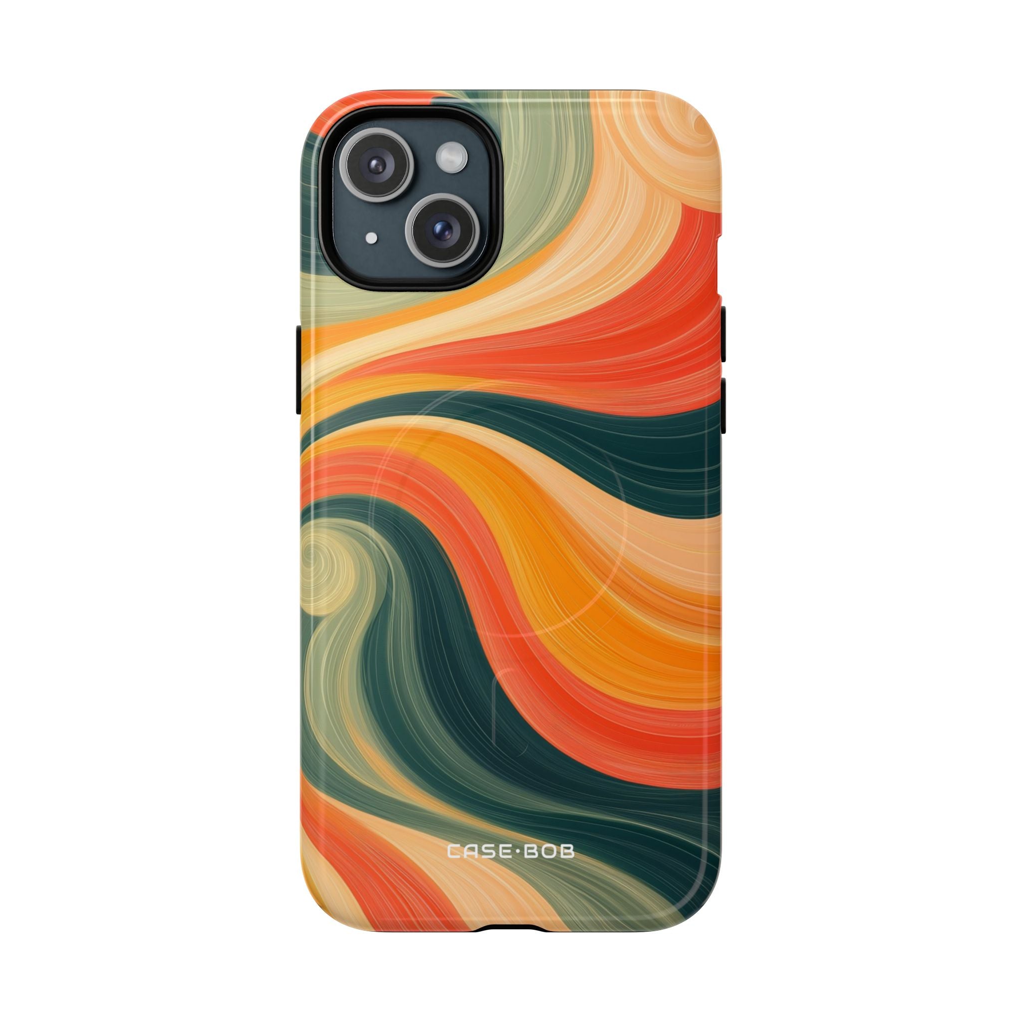 Swirling Ember iPhone 15 Plus Case - Tough+