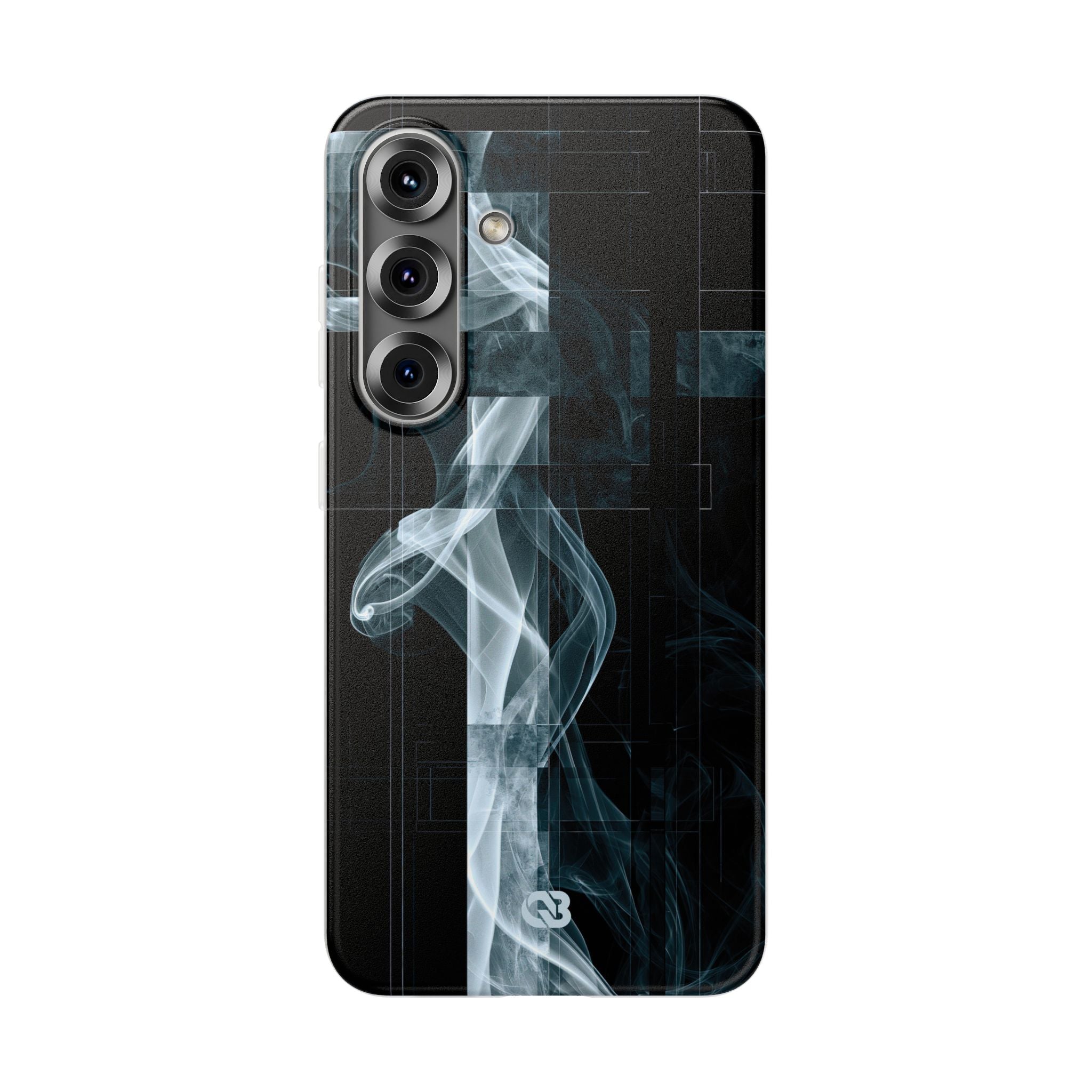 Black Lite Phone Case for Samsung - Arctic Vapor Grid