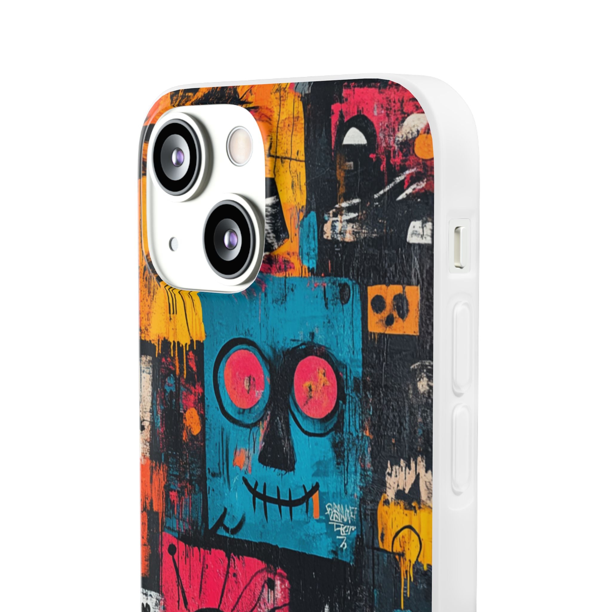 Blue Stitch Smile iPhone 13 mini Case - Soft