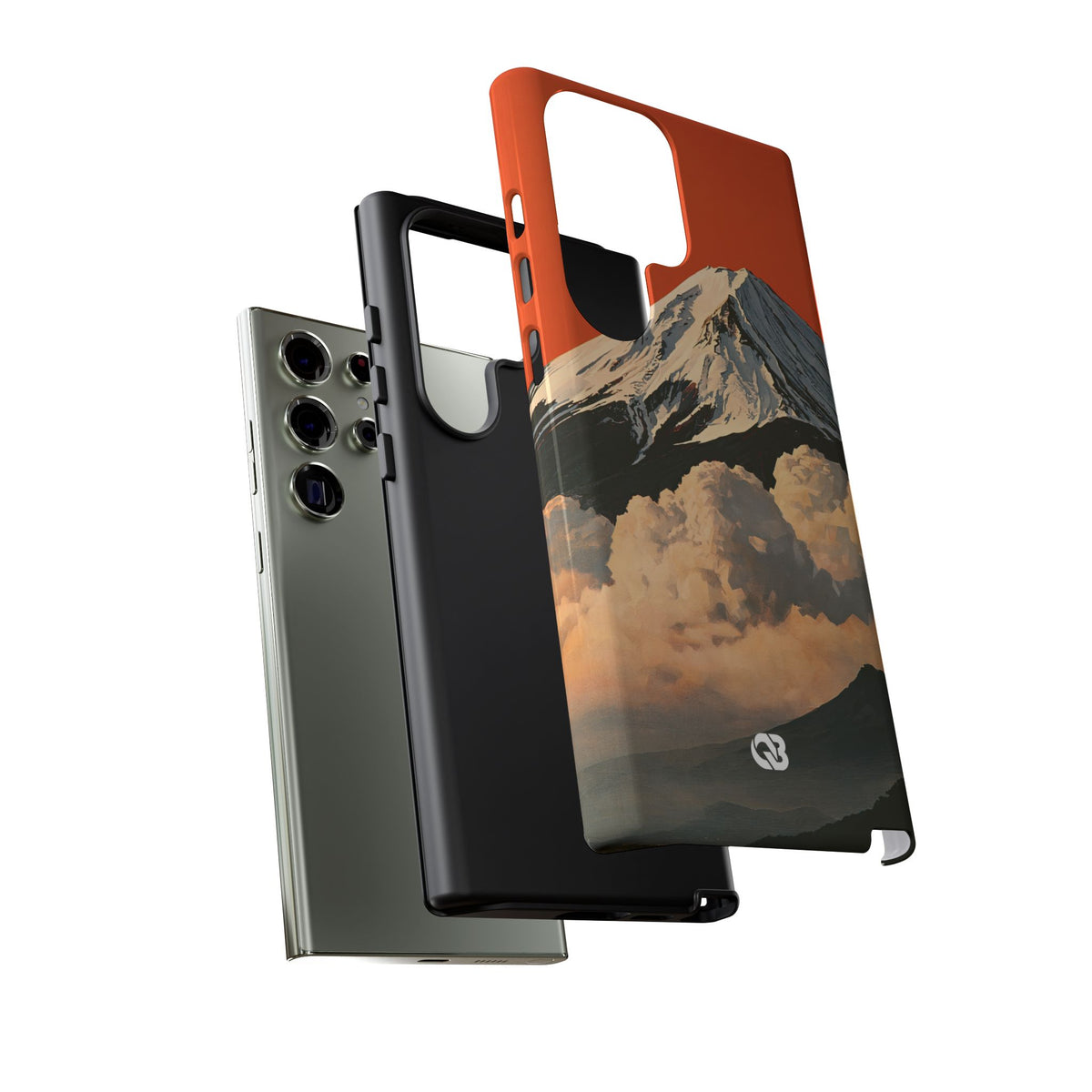 Sacred Peak Fuji · Tough Phone Case for Samsung · Orange