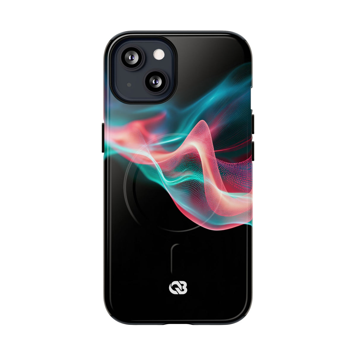 Digital Frequency · Tough 2.0 Magnetic Phone Case for iPhone · Black