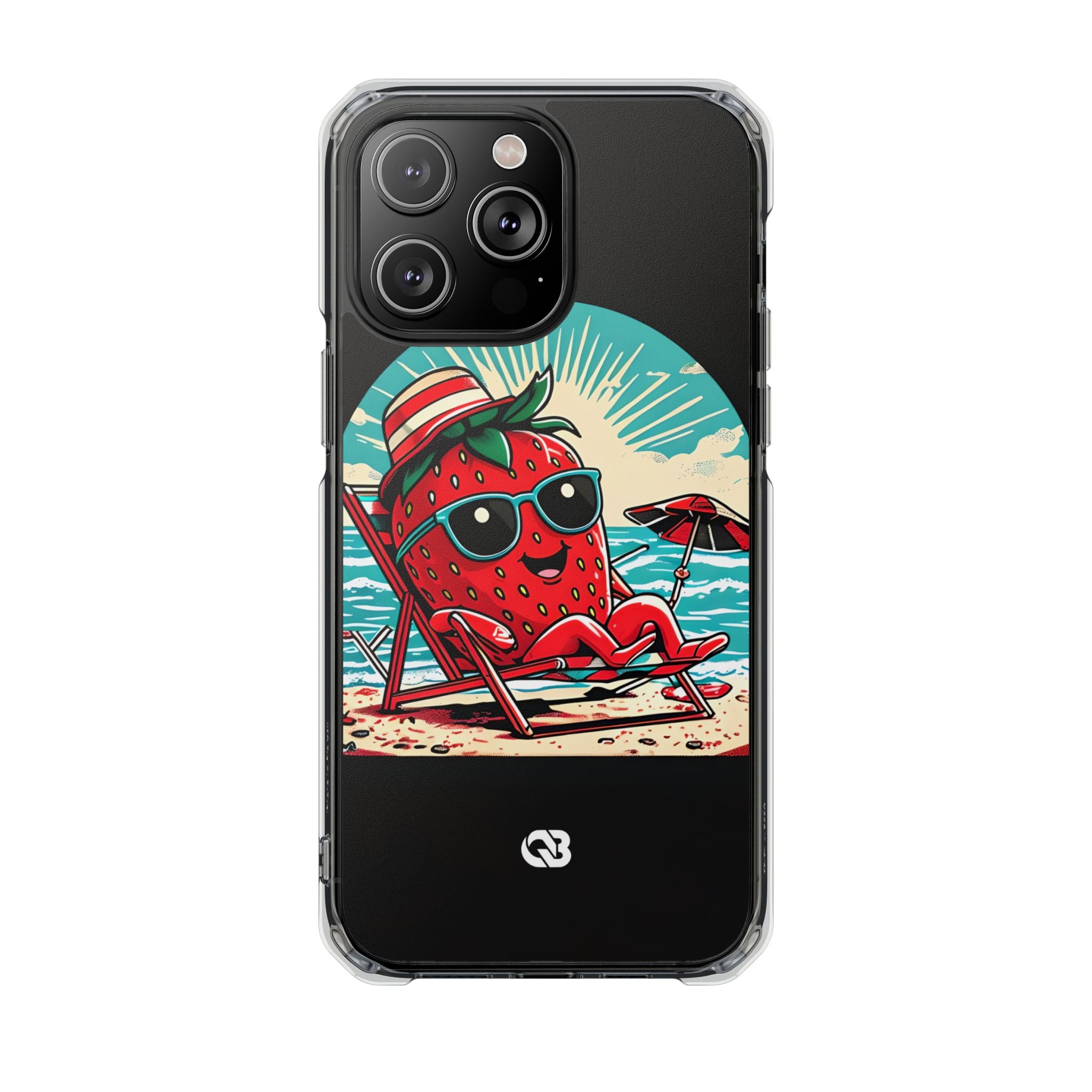 Ρετρό Παραλιακό Μούρο · Impact Θήκη για iPhone · Magsafe