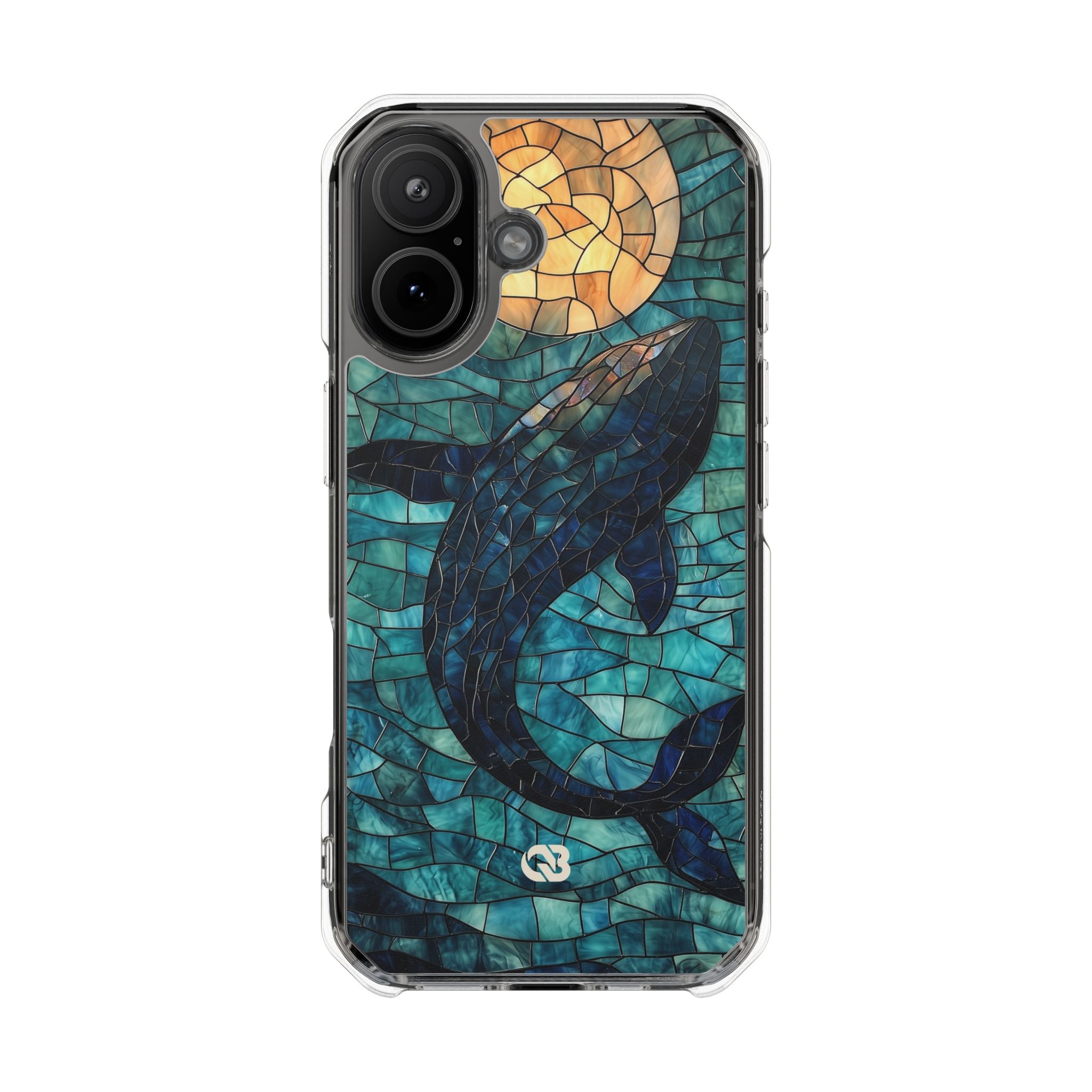 Stained Moon Whale · Impact Phone Case for iPhone · Magsafe