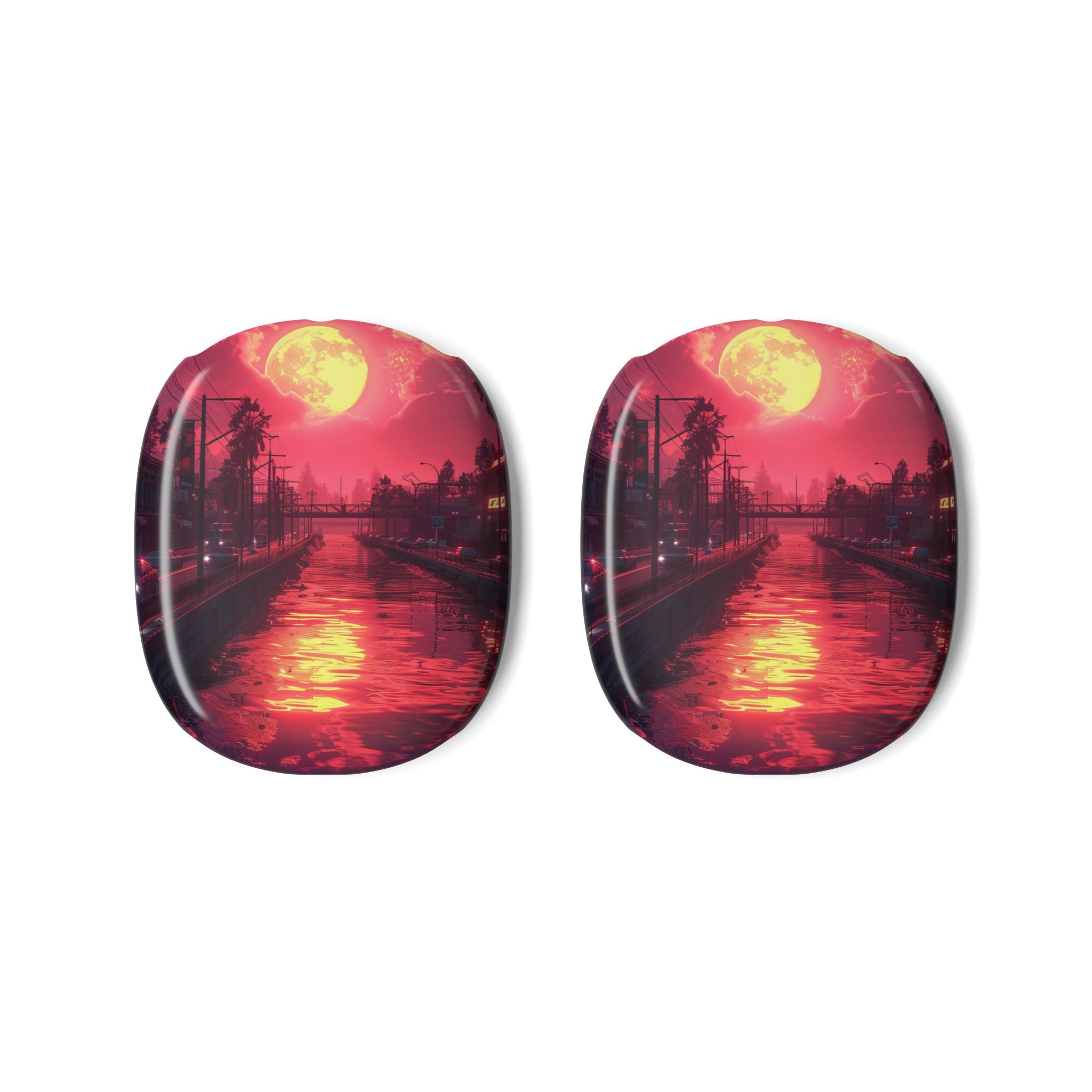 Yellow Moon Reflection - AirPod Max Case