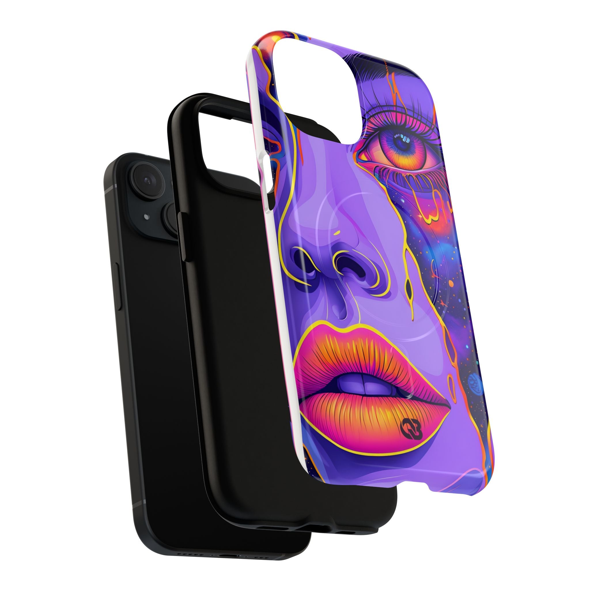 Violet Cosmic Gaze · Tough+ Custodia per iPhone · Magsafe