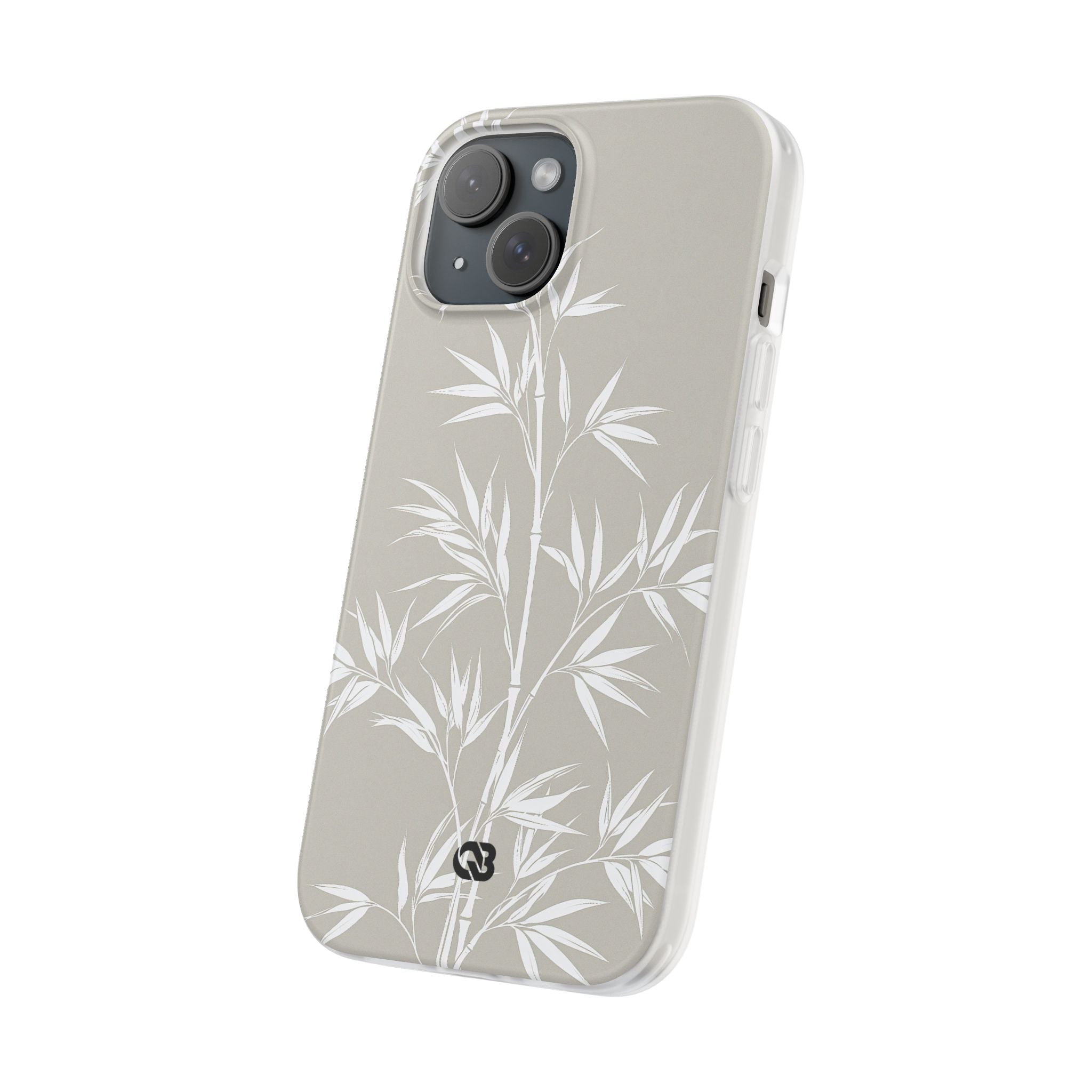 Beige Lite Phone Case for iPhone - Sandstone Bamboo Stalks