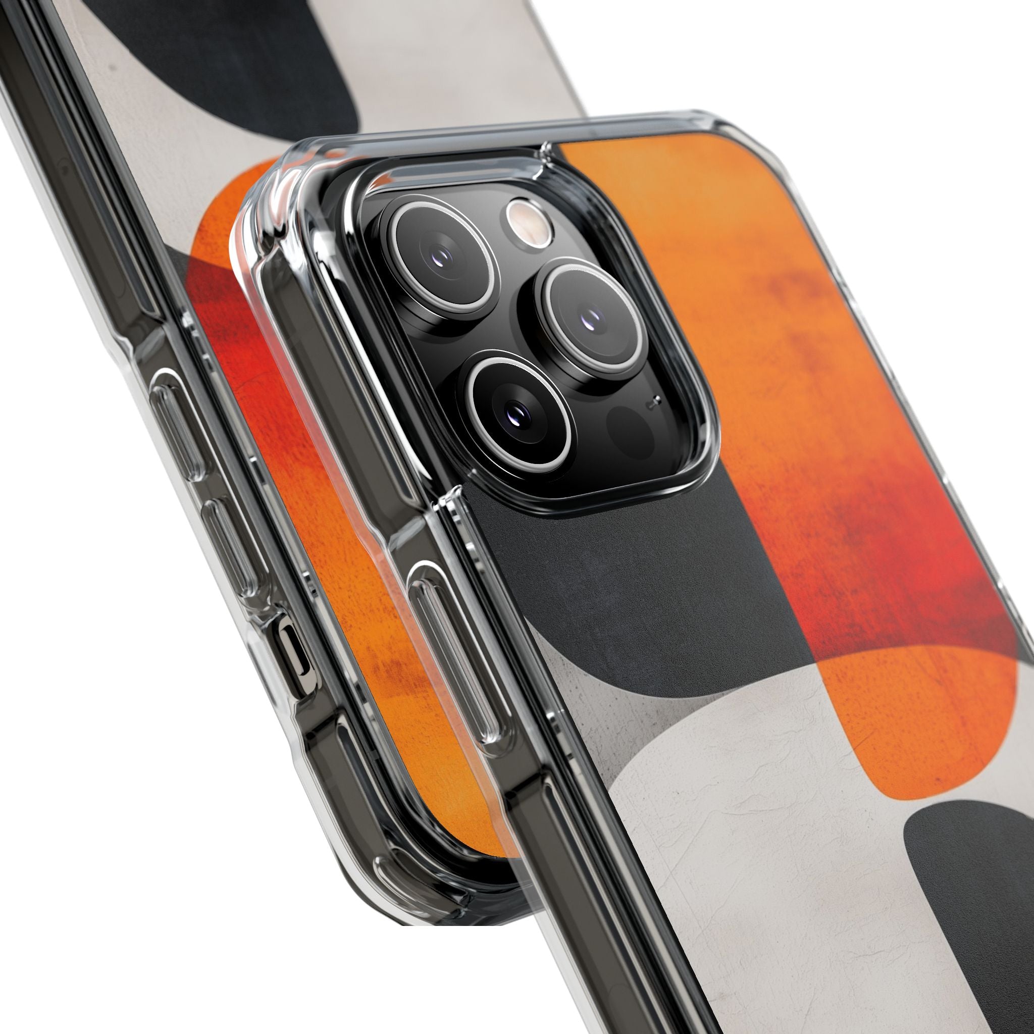 Burnt Amber Flow · Impact Handyhülle für iPhone · Magsafe