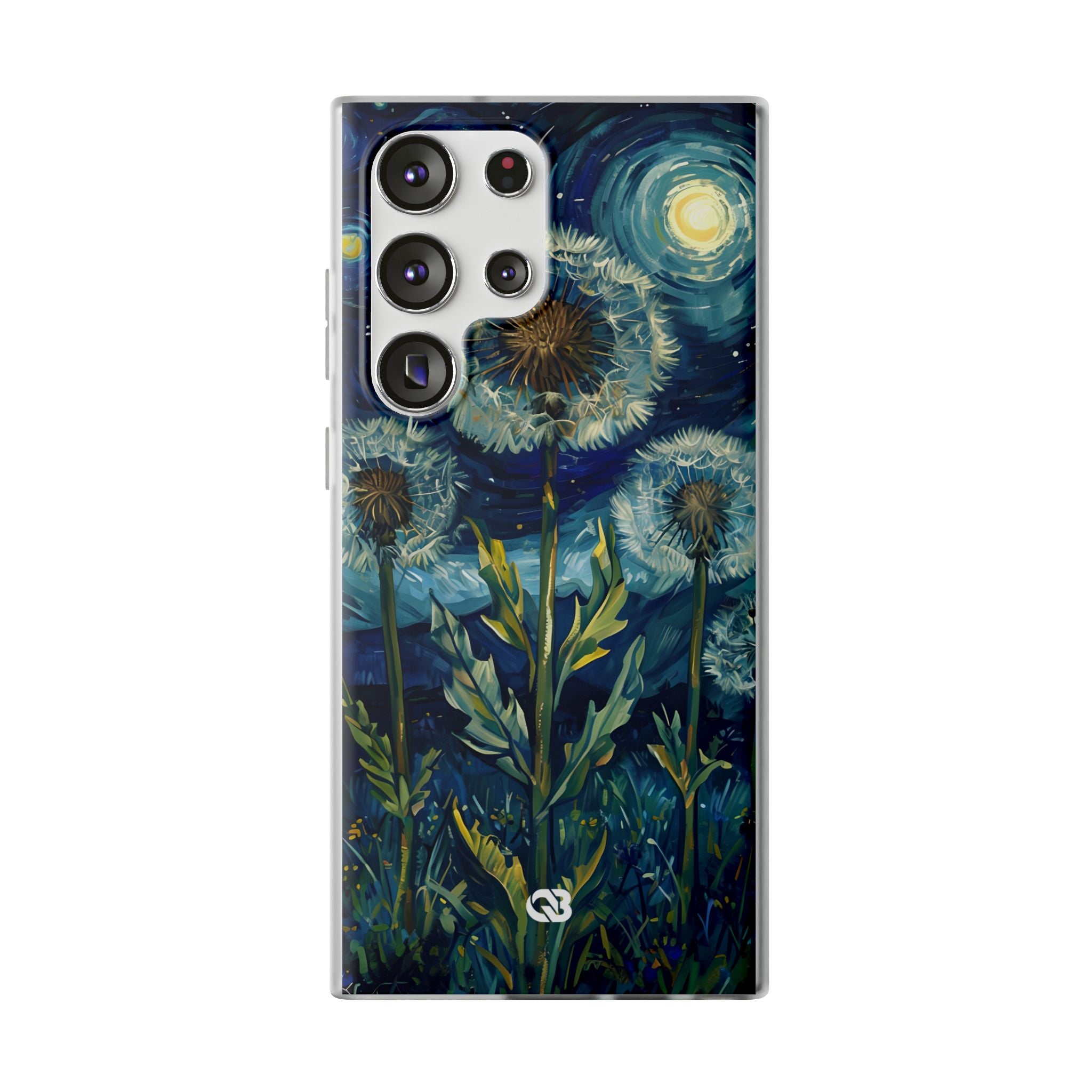 Starry Dandelion Swirl · Soft Phone Case for Samsung