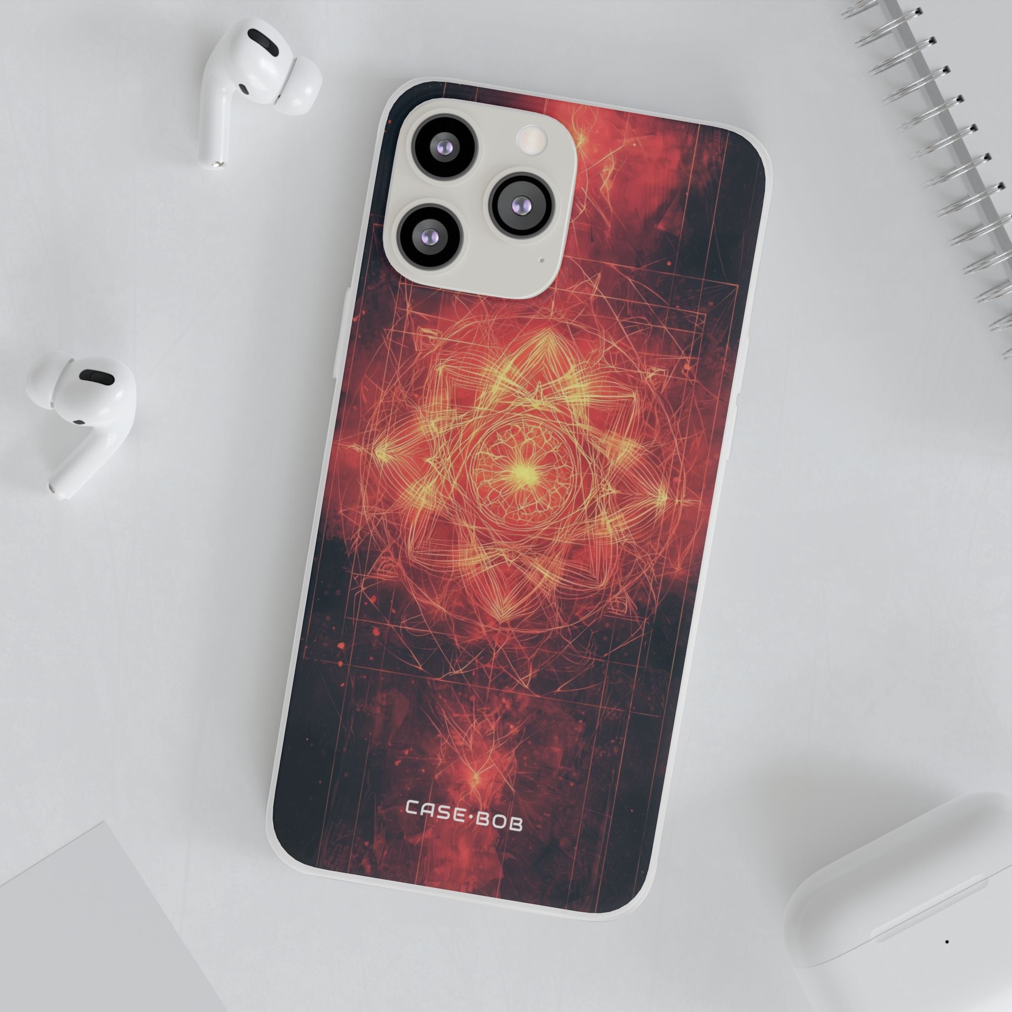 Radiant Mandala iPhone 13 Pro Max - Pehmeä