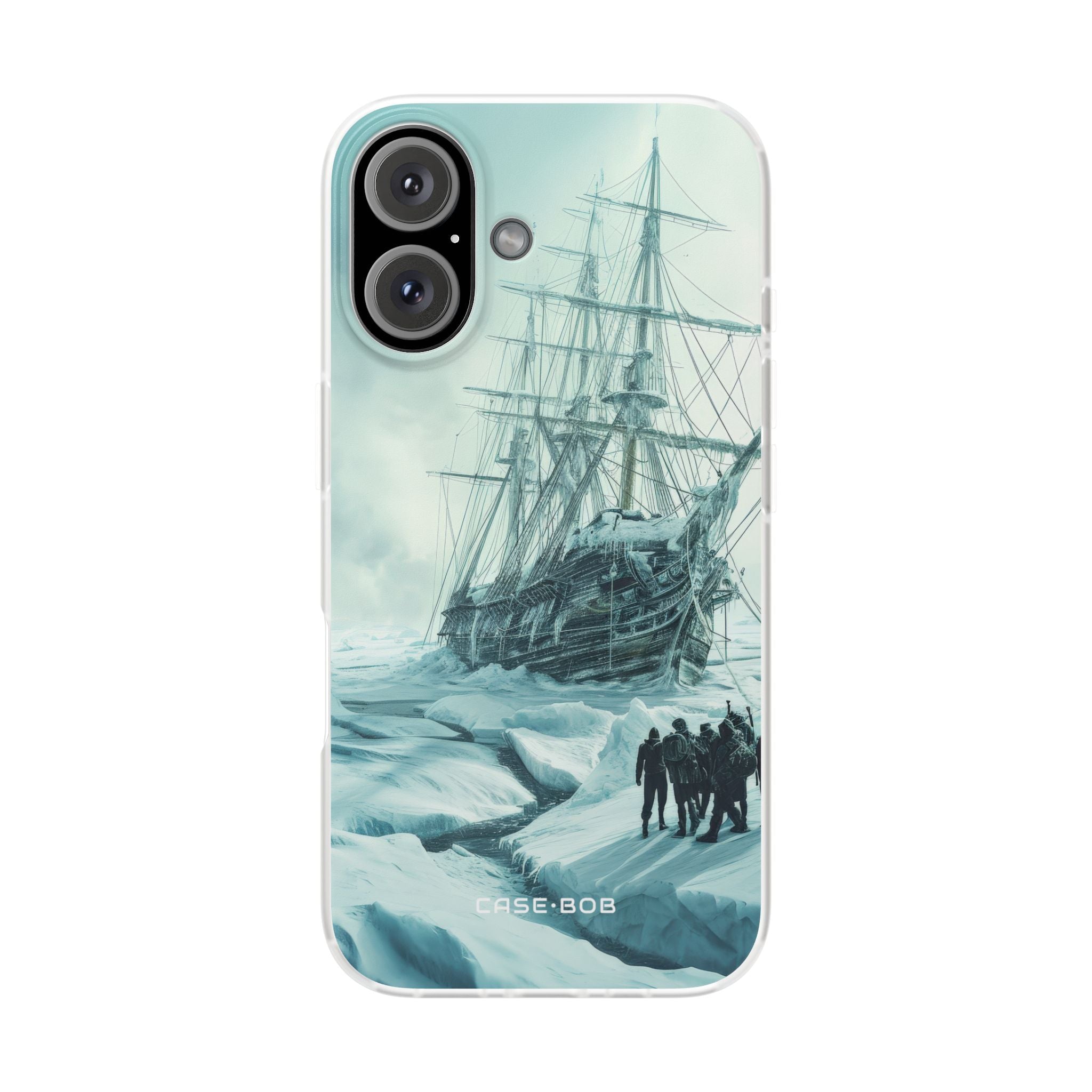 Icebound Ship iPhone 16 Case - Soft