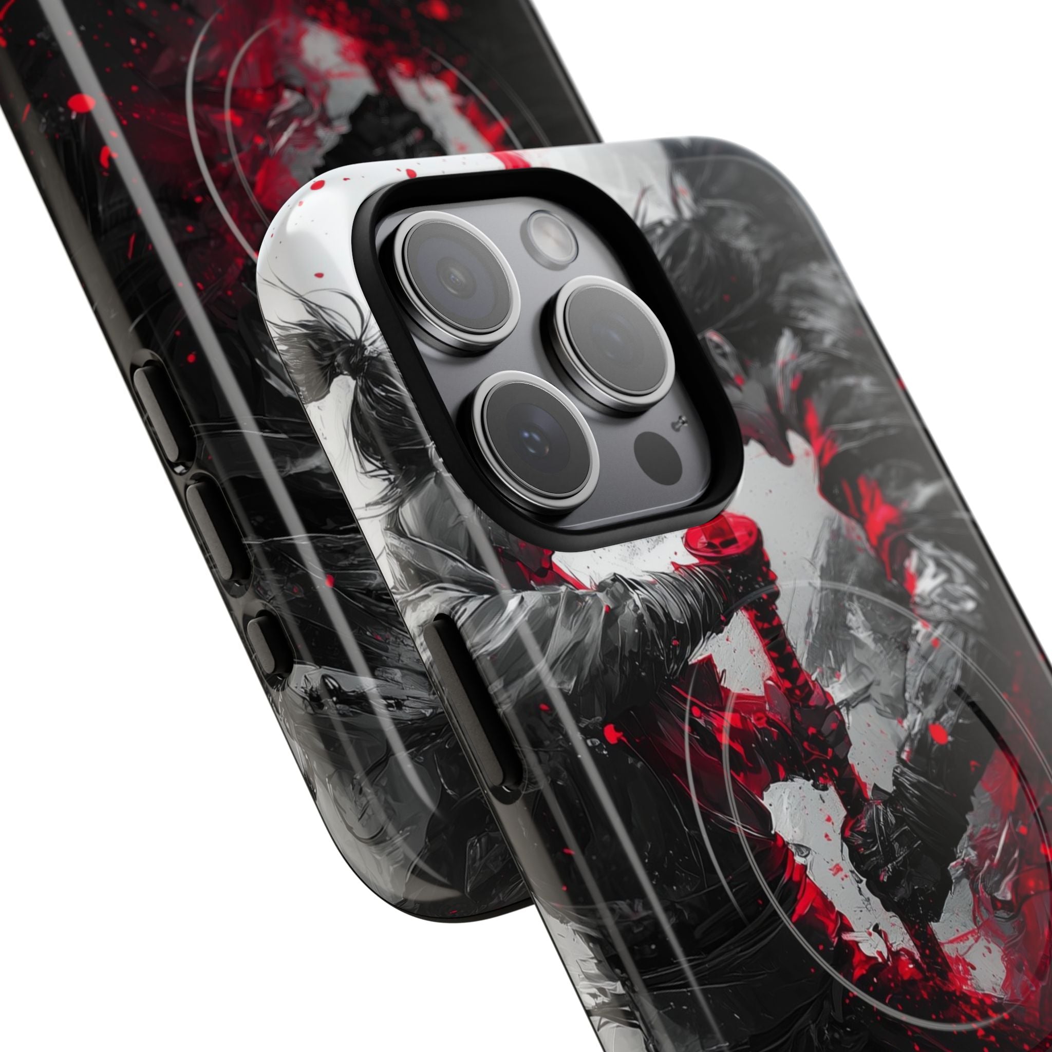 Shattered Crimson Duel · Tough+ Phone Case for iPhone · Magsafe