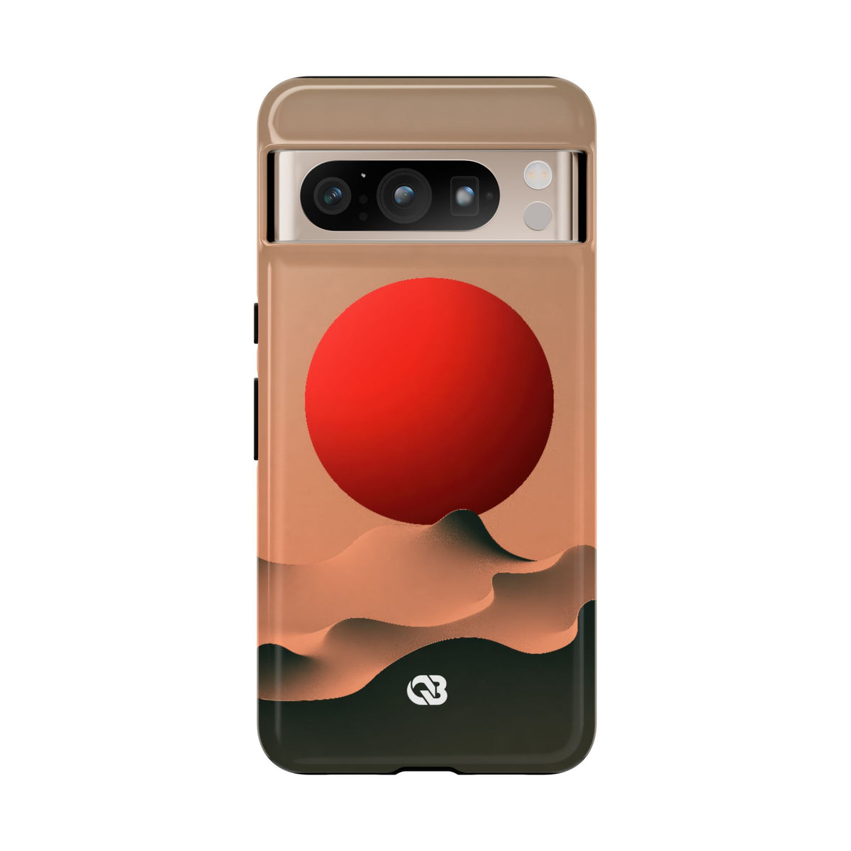 Crimson Sol Ridge · Tough Phone Case for Pixel · Red