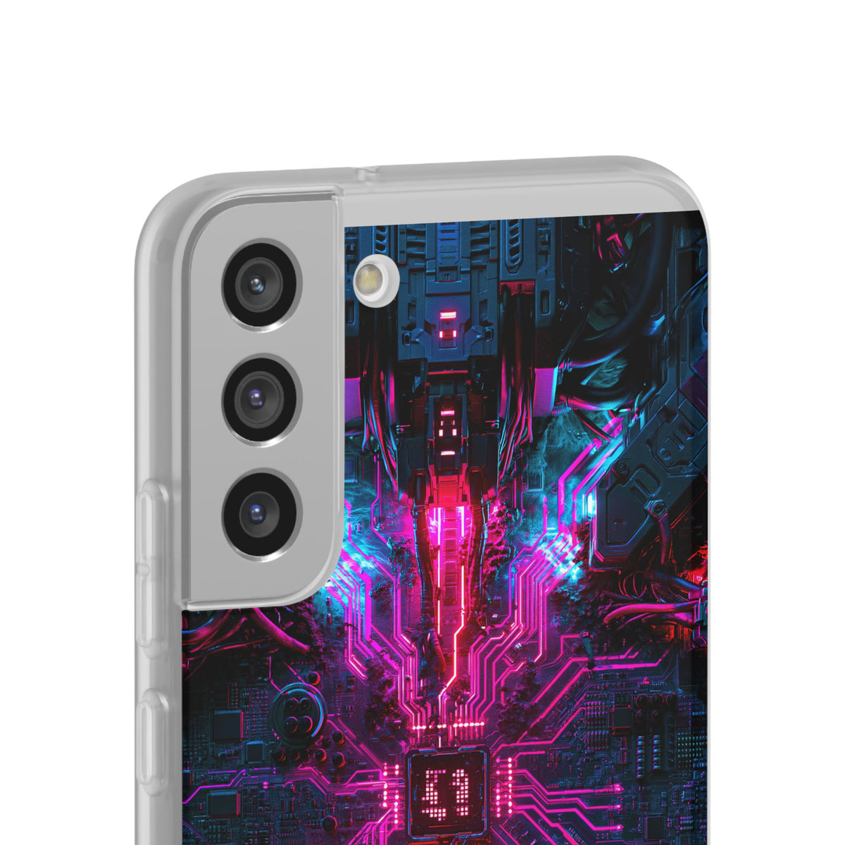 Neural Circuit Core · Lite Phone Case for Samsung · Black