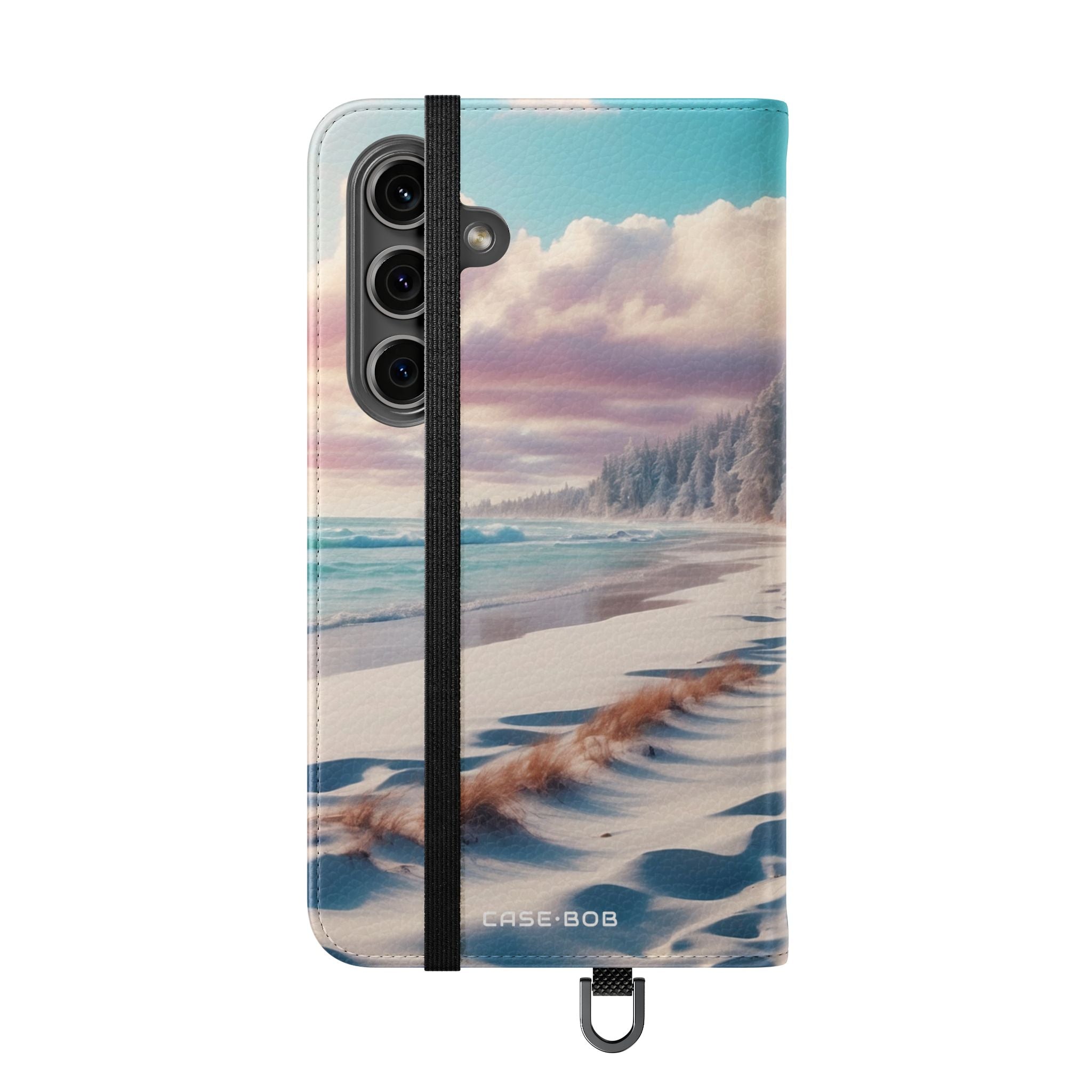 Snowy Footprints - Samsung S24 Case - Wallet