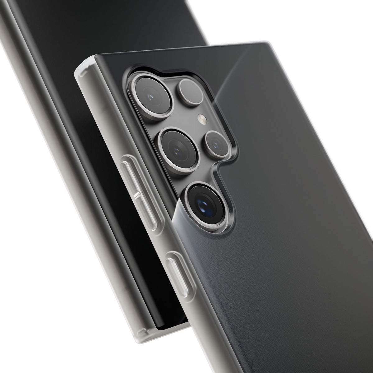 Black Lite Phone Case for Samsung - Obsidian Lunar Arch