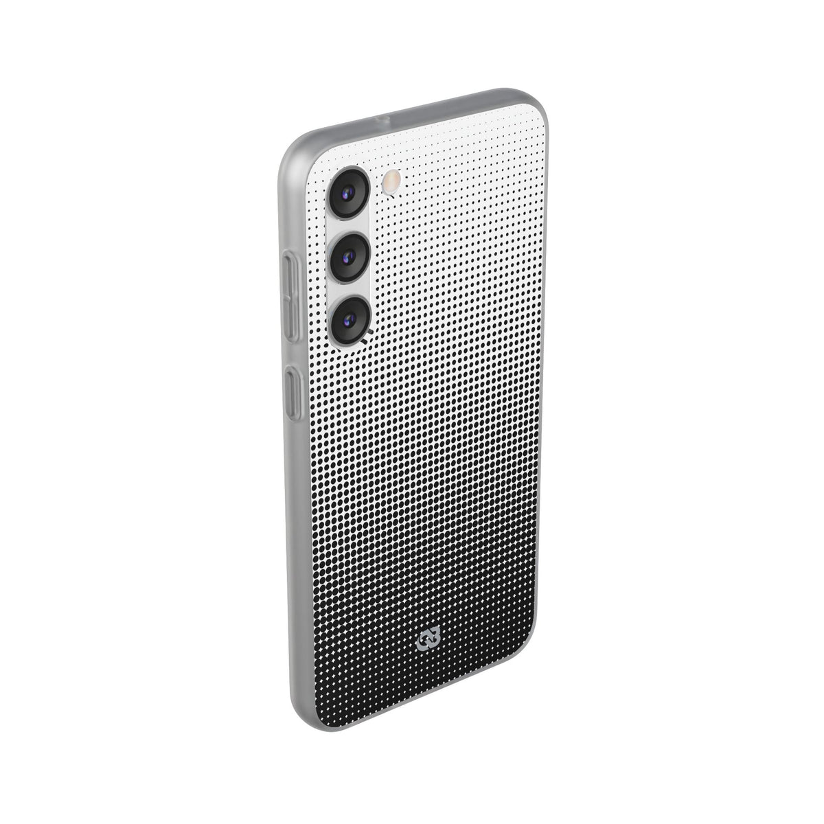 Black Lite Phone Case for Samsung - Obsidian Halftone Flux