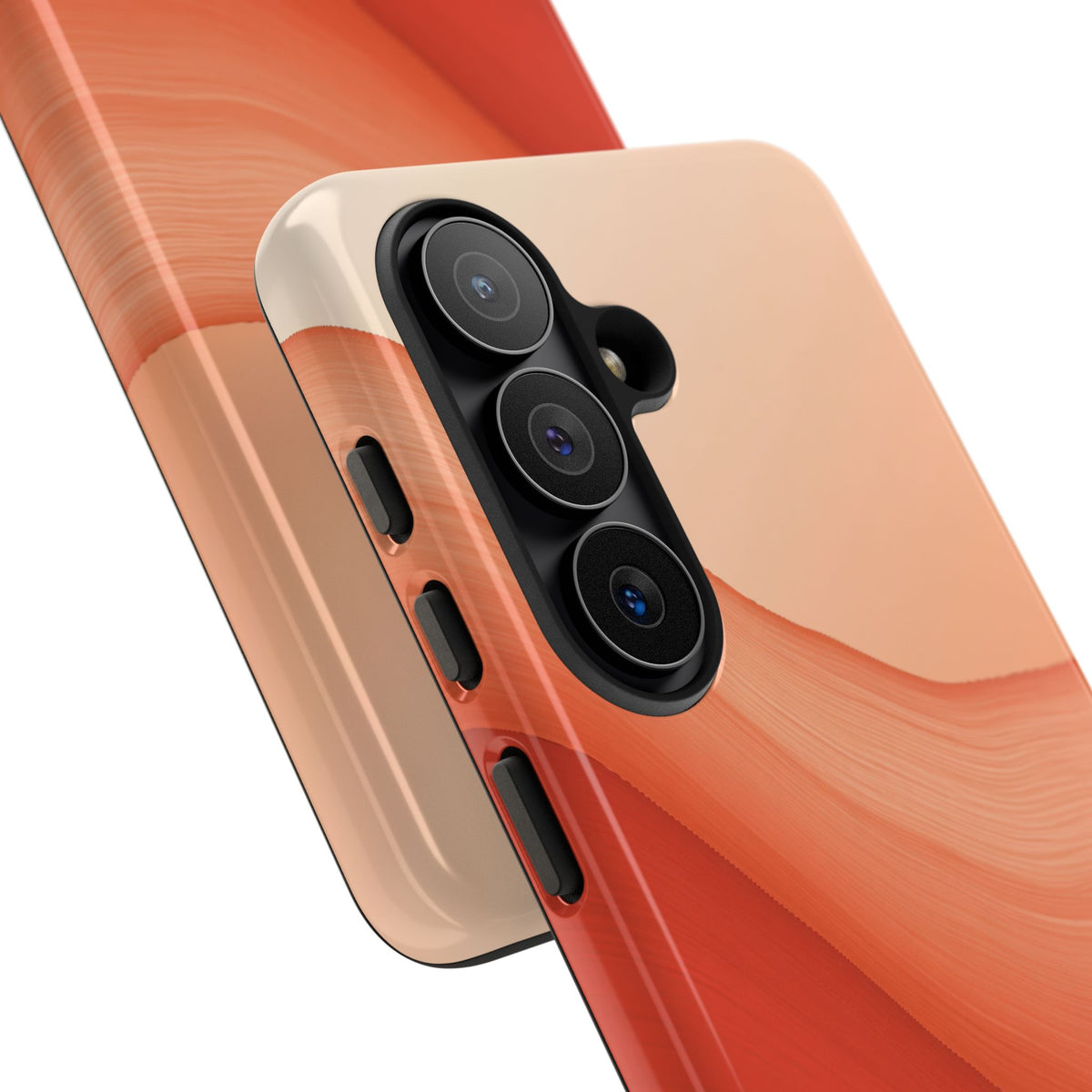 Terracotta Flow · Tough Phone Case for Samsung · Orange