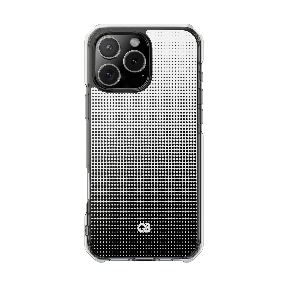 Orbital Horizon · Clear Impact Magnetic Phone Case for iPhone · Black