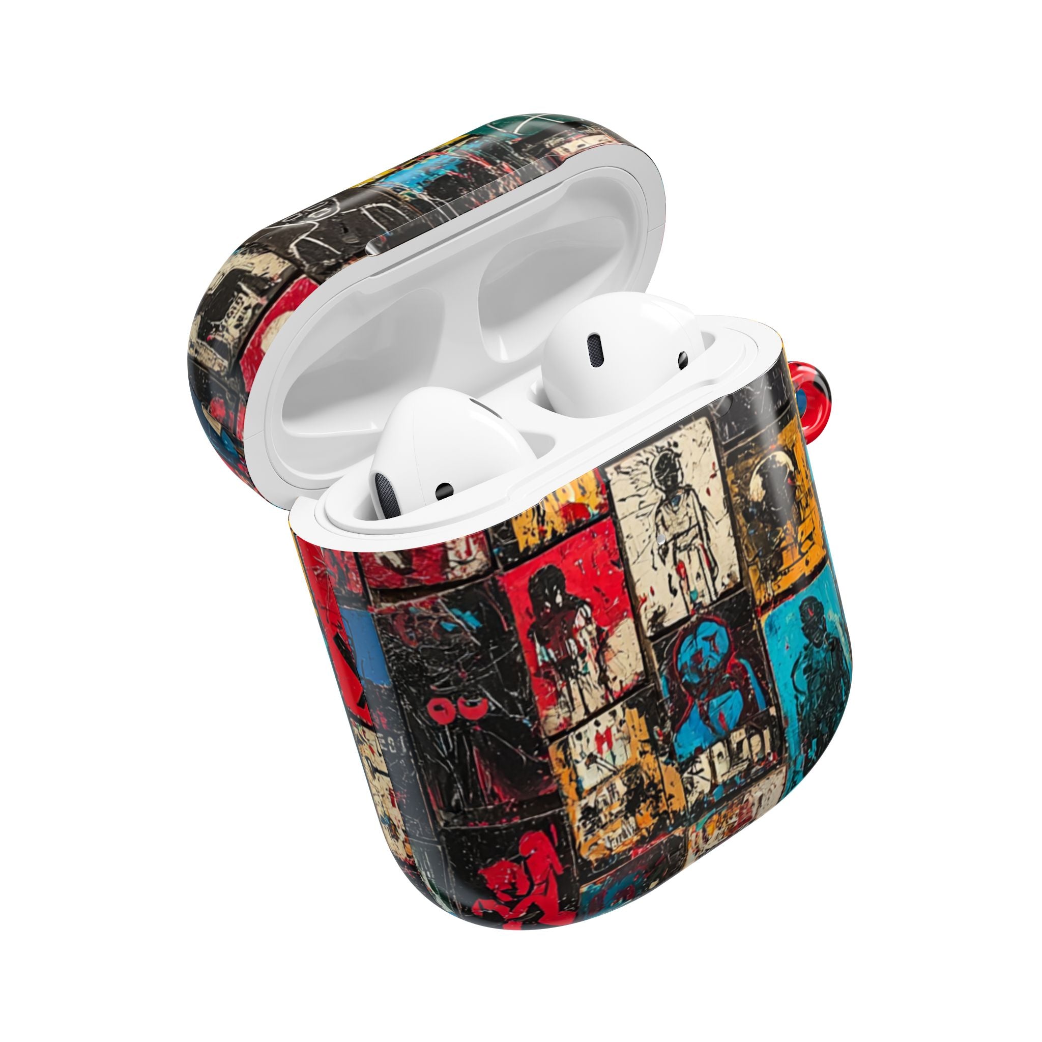 Portret Raster Crimson - AirPods Case