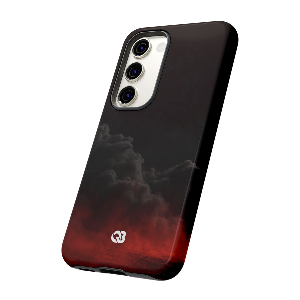 Crimson Fog Void · Tough Phone Case for Samsung · Black