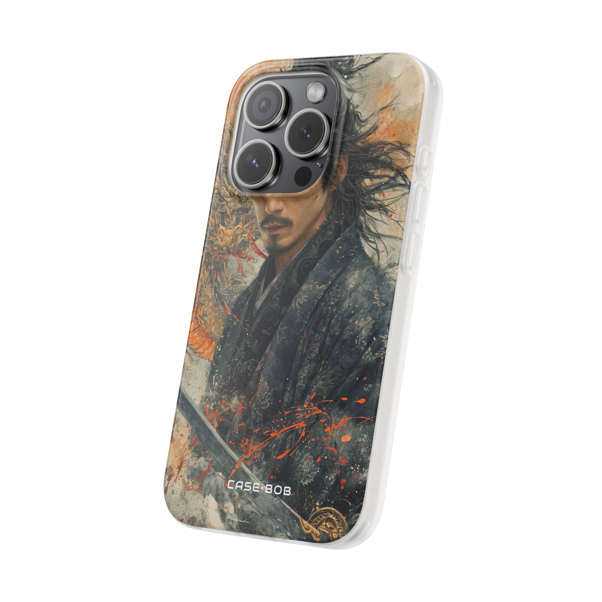 Dragonblade Krieger iPhone 15 Pro Case - Soft