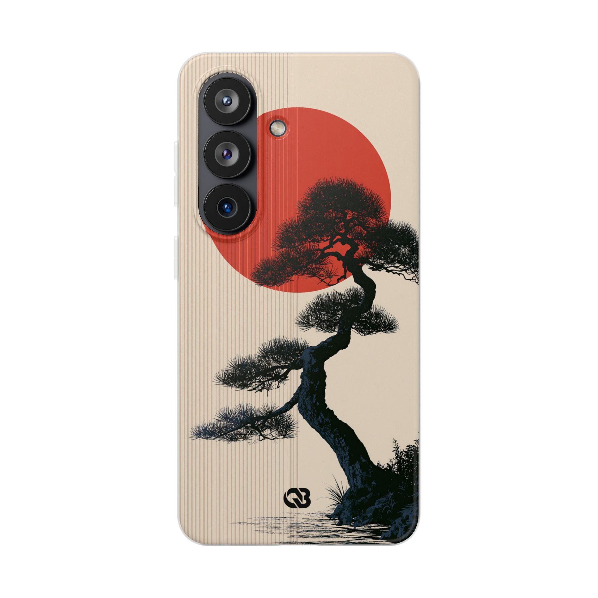 Beige Lite Phone Case for Samsung - Kyoto Crimson Pine