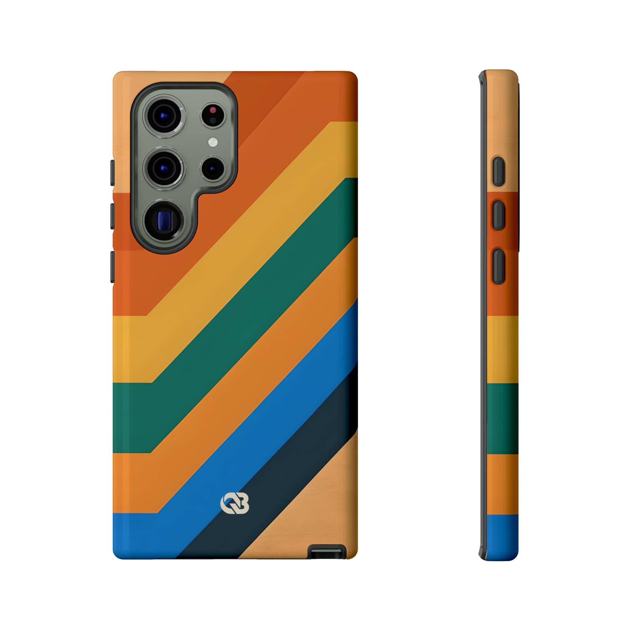 Retro Ridge Lines · Tough Θήκη για Samsung