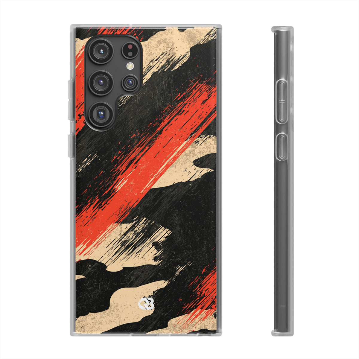 Urban Slash Camo · Lite Phone Case for Samsung · Black