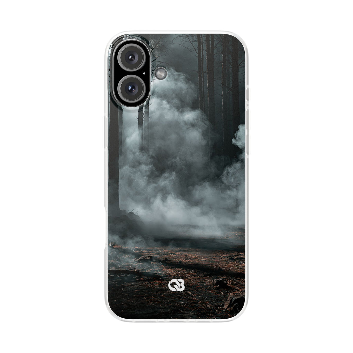 Shadowed Pine Mist · Lite Phone Case for iPhone · Black