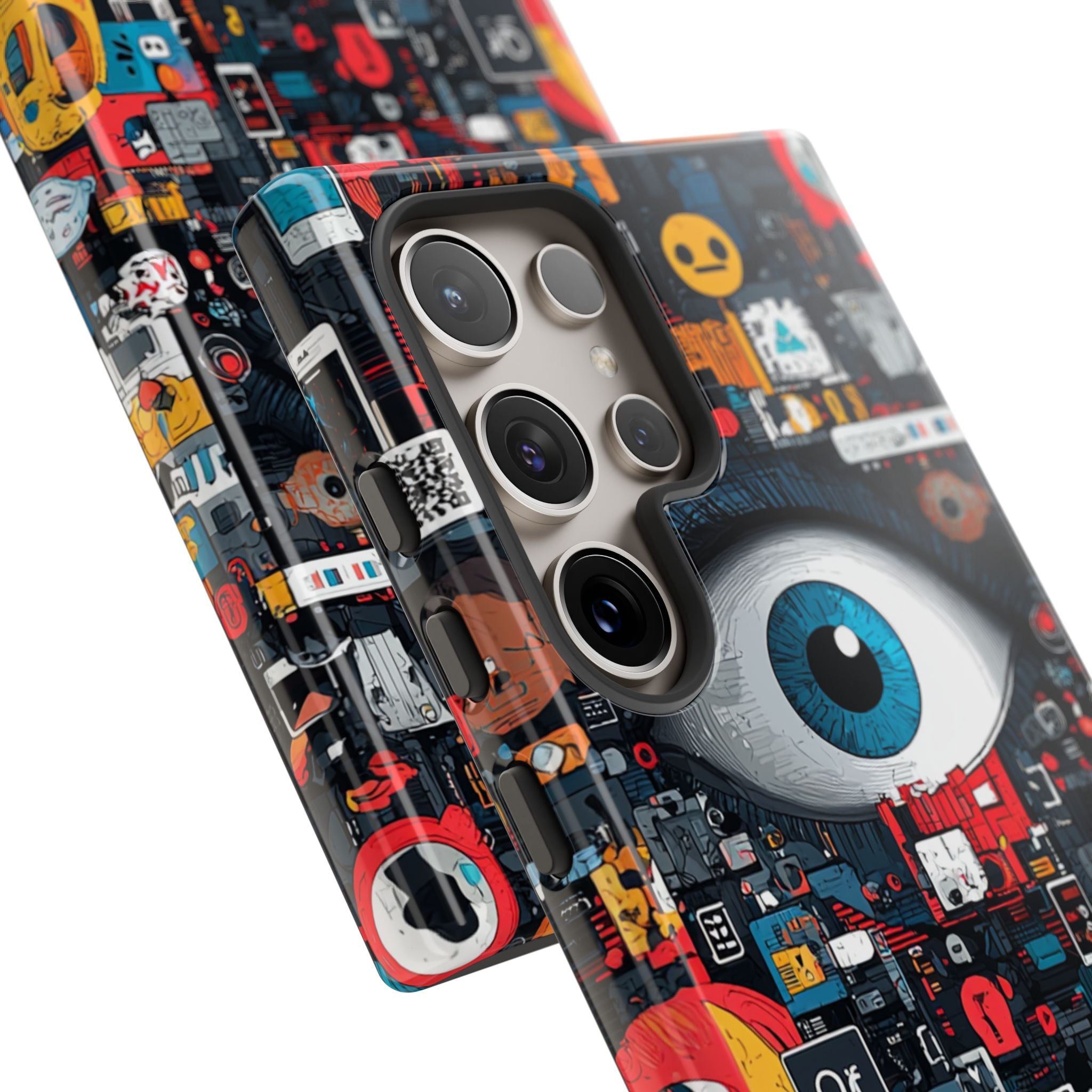 Digital Eye Blue Samsung S24 Ultra Case - Tough