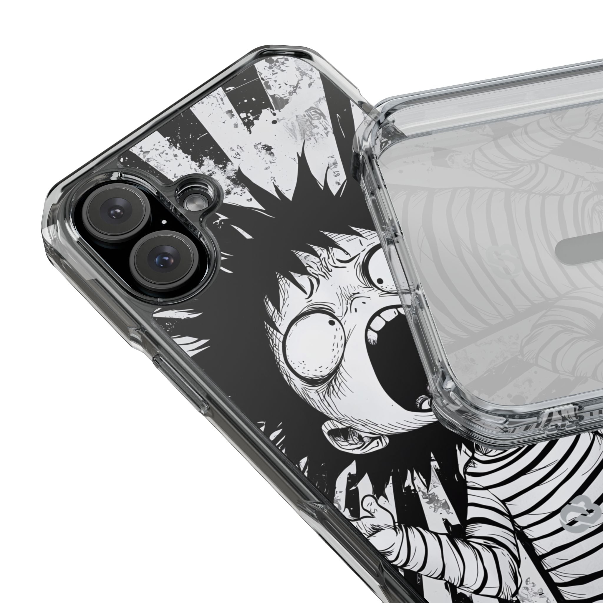 Chaotic Monochrome Scream · Impact Magsafe