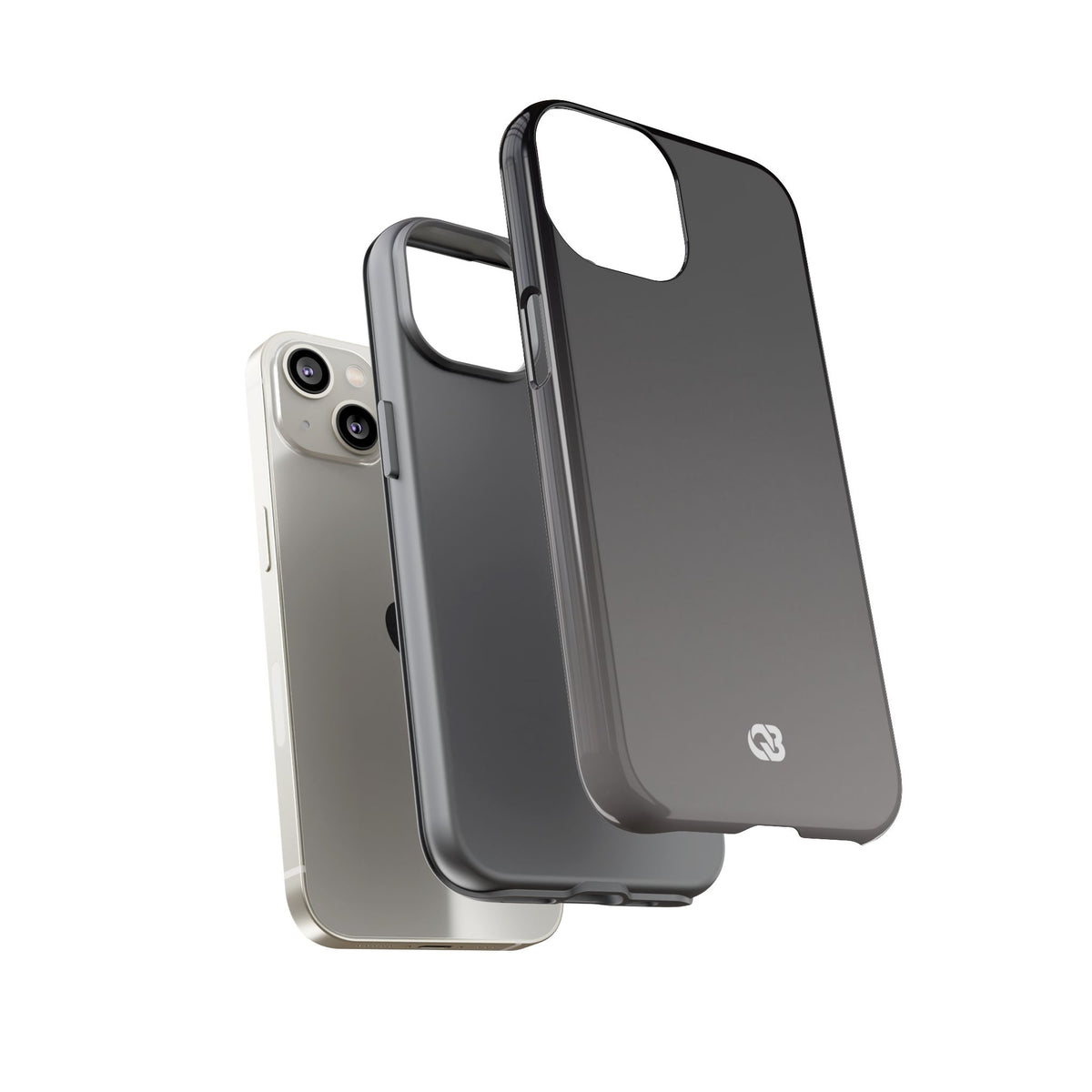 Obsidian Fade · Tough Phone Case for iPhone · Black