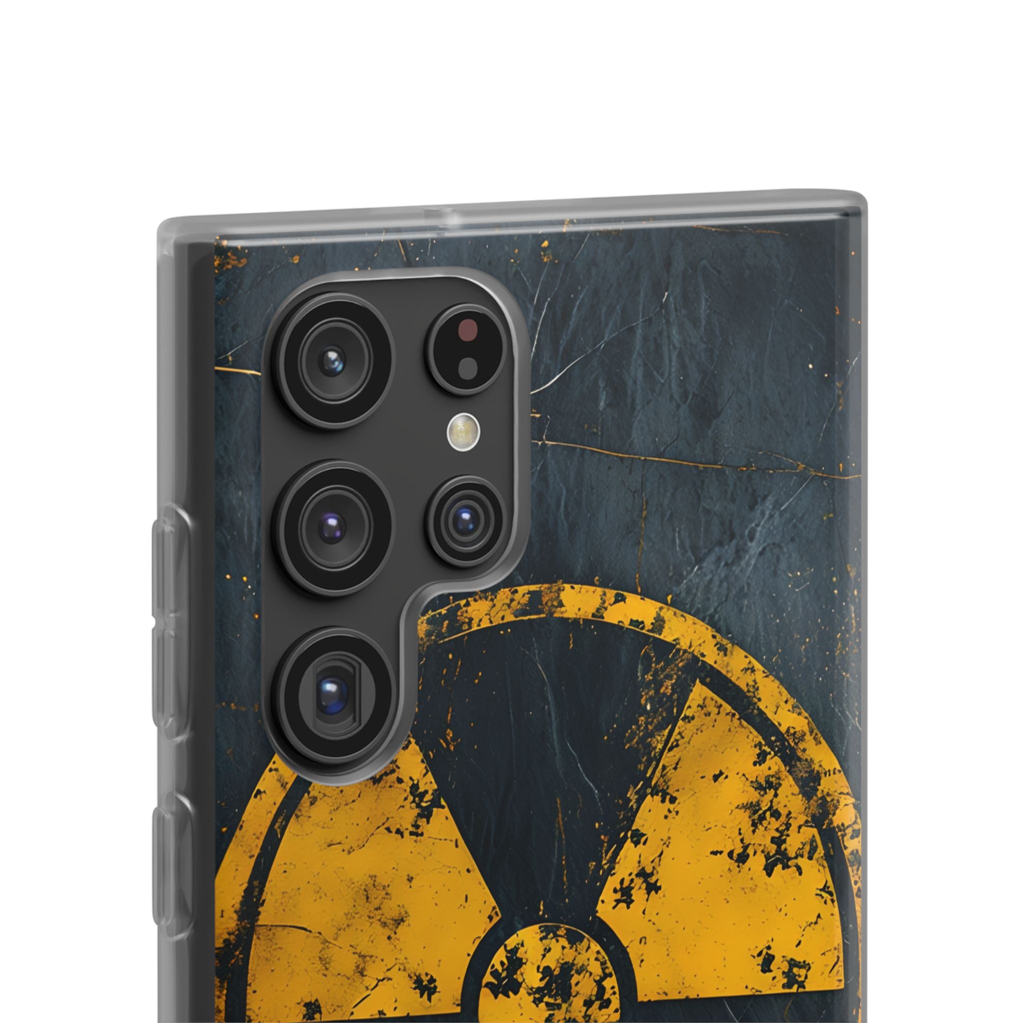 Industrial Decay Warning · Soft Phone Case for Samsung