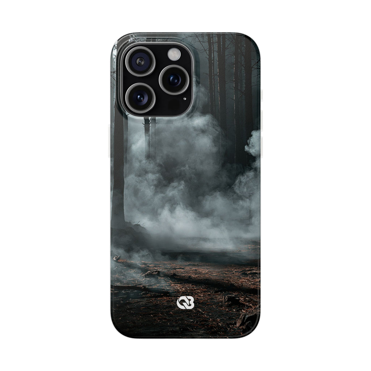Shadowed Pine Mist · Lite Phone Case for iPhone · Black