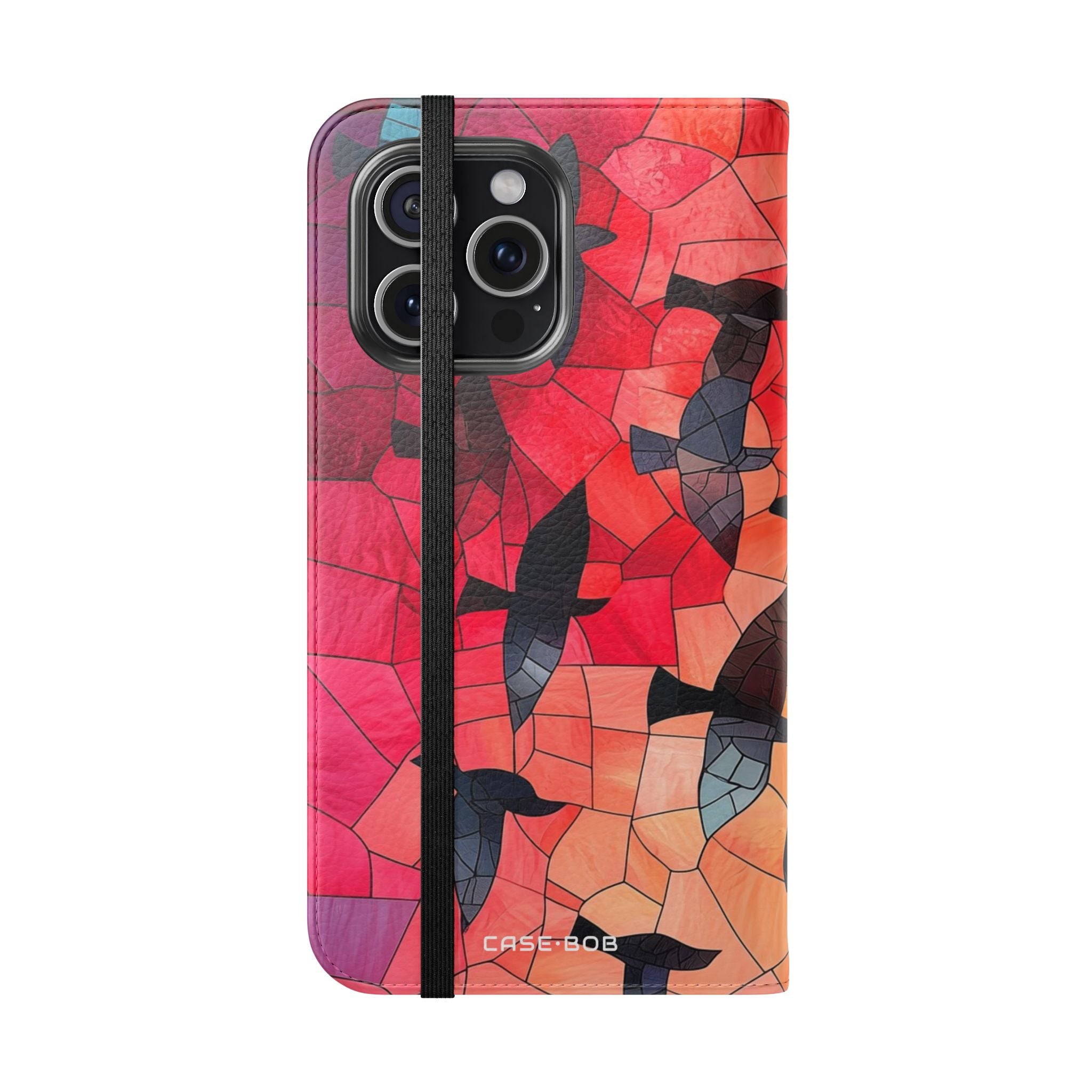 Stained Glass Birds - iPhone 15 Pro Max Case - Wallet