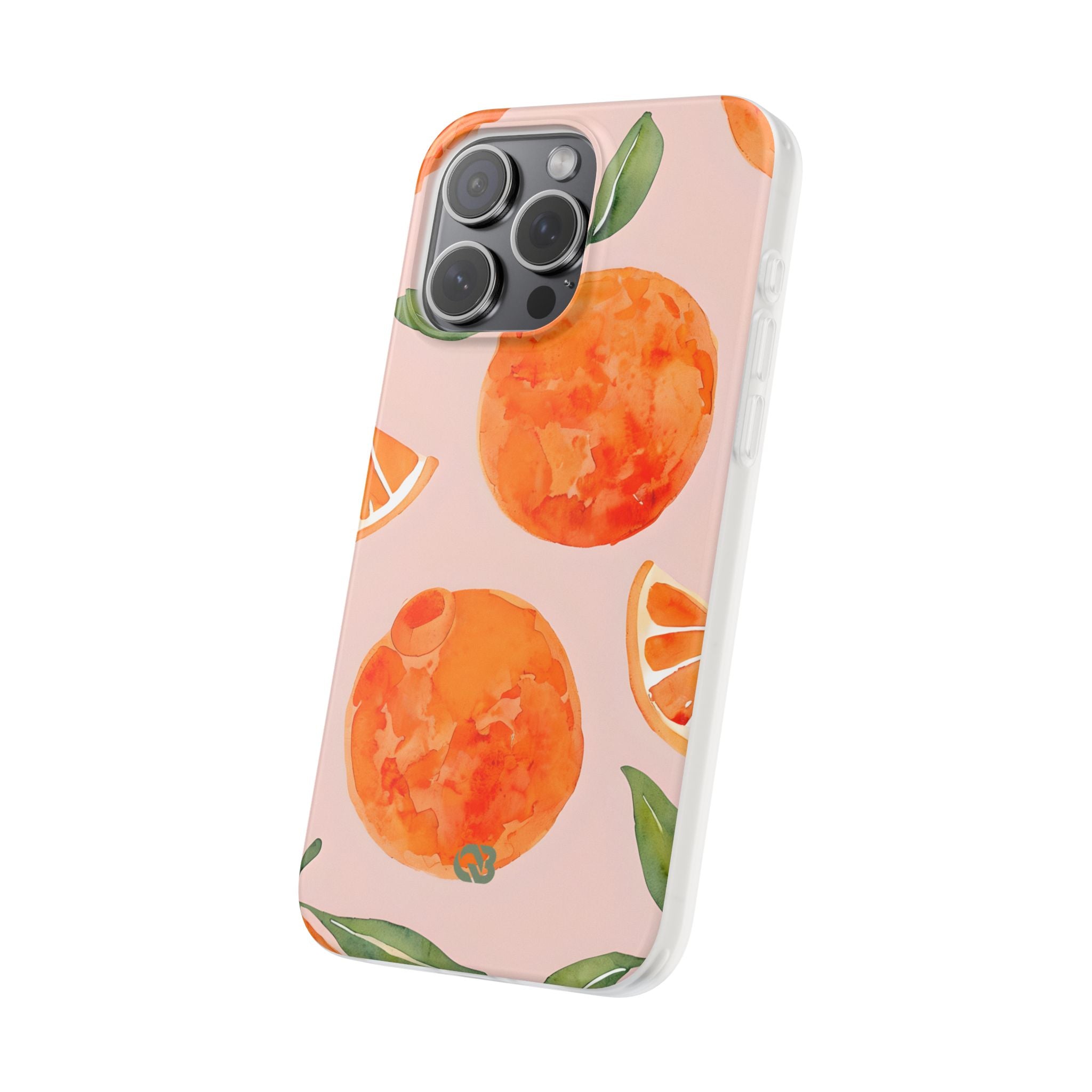 Sunkissed Orange Harvest · Soft Case na telefon dla iPhone