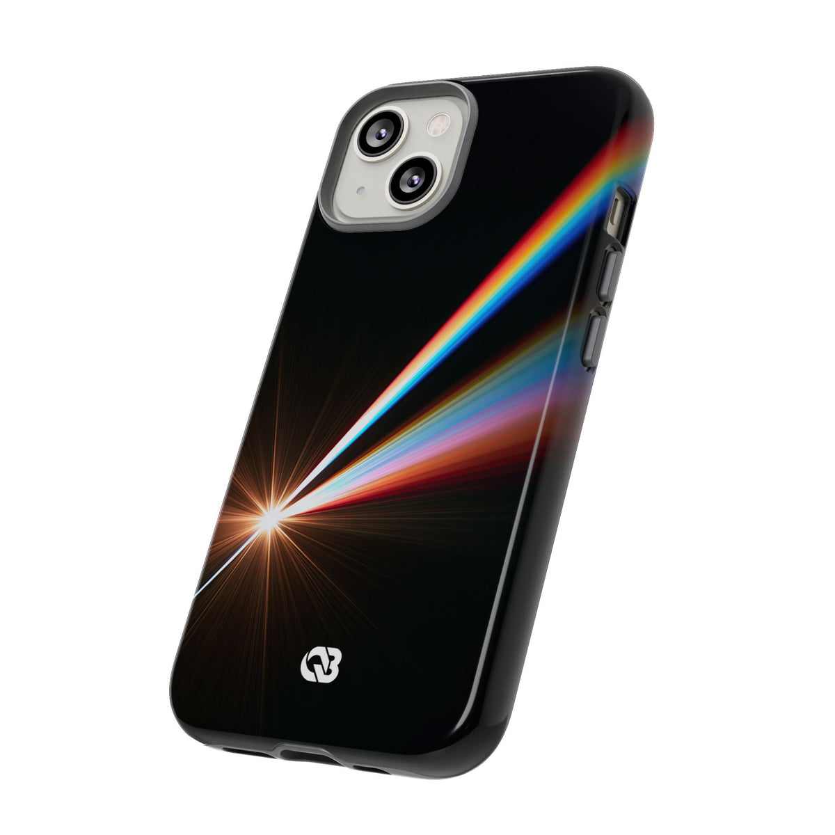 Spectral Refraction · Tough Phone Case for iPhone · Black
