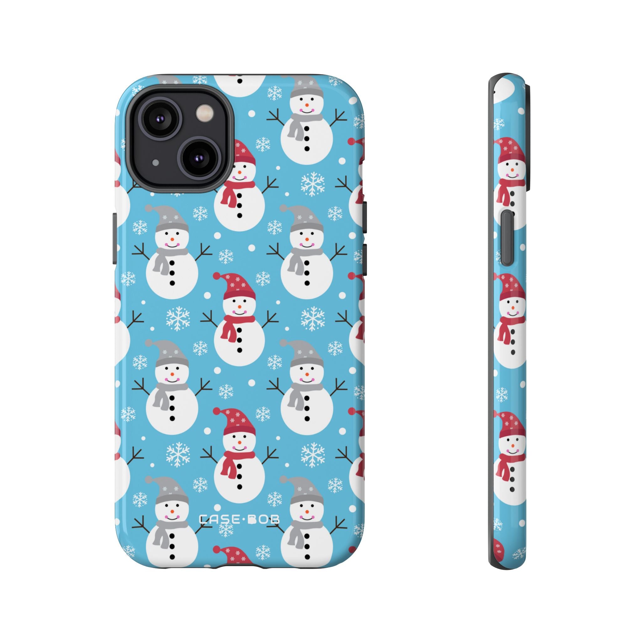 Snowman Parade iPhone 14 Plus Case - Tough