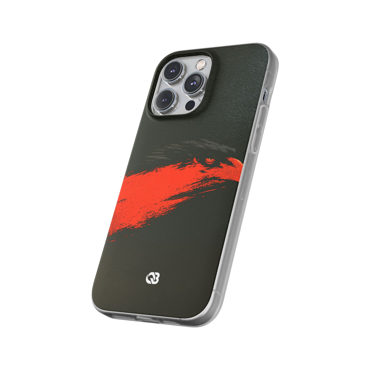 Crimson Raptor Noir · Lite Phone Case for iPhone · Black