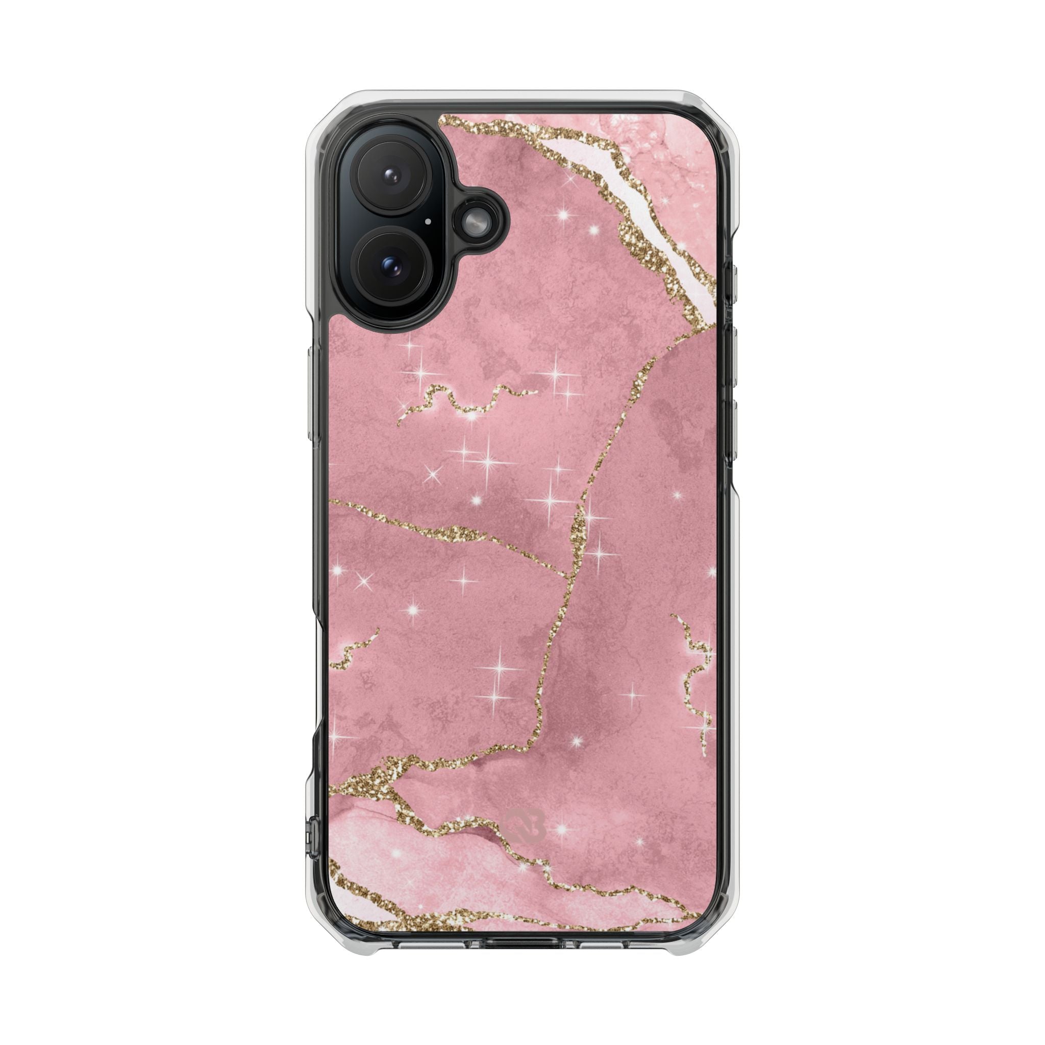 Rose Sparkle Marble · Impact Coque de téléphone pour iPhone · Magsafe