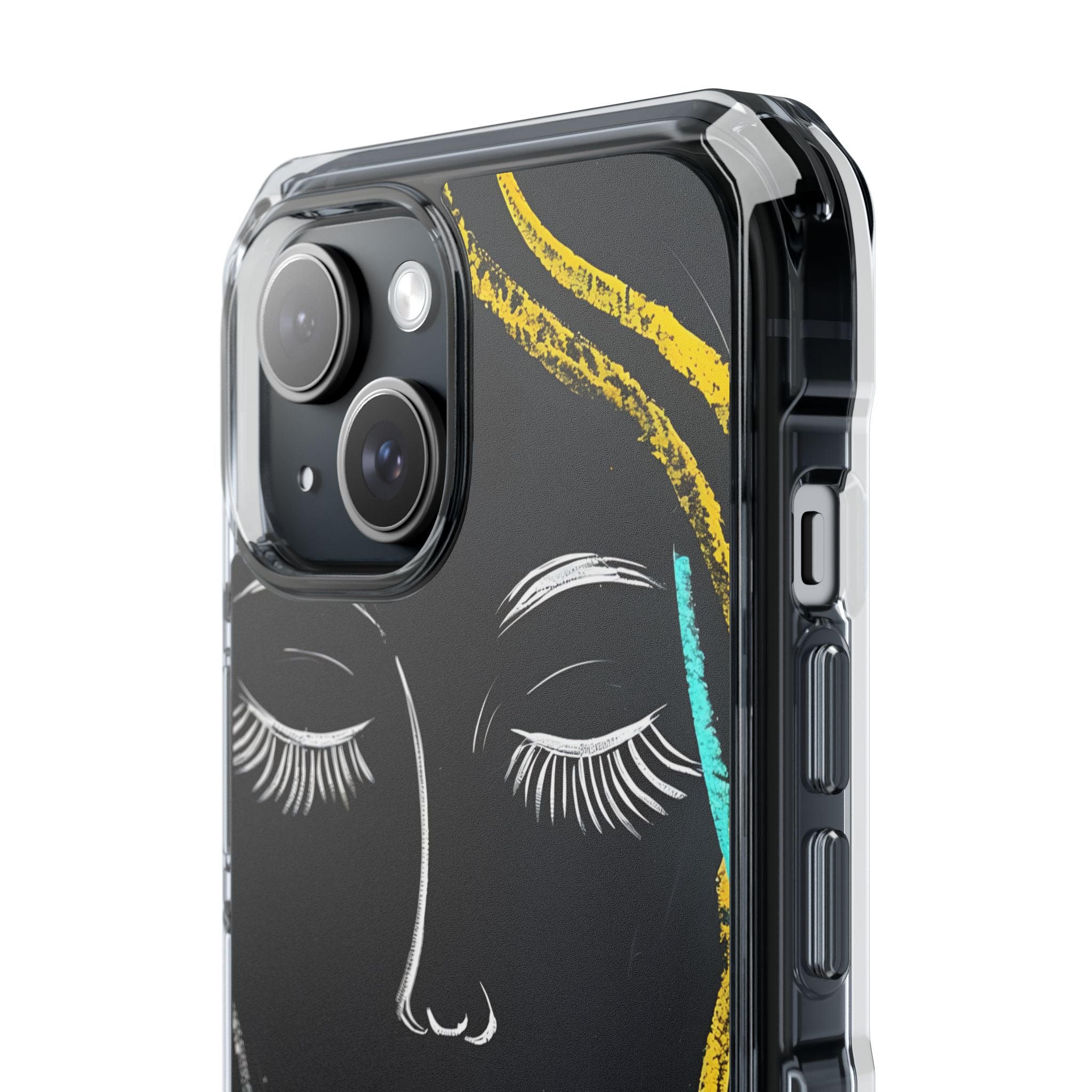 Obsidian Chalk Portrait · Impact Phone Case for iPhone · Magsafe