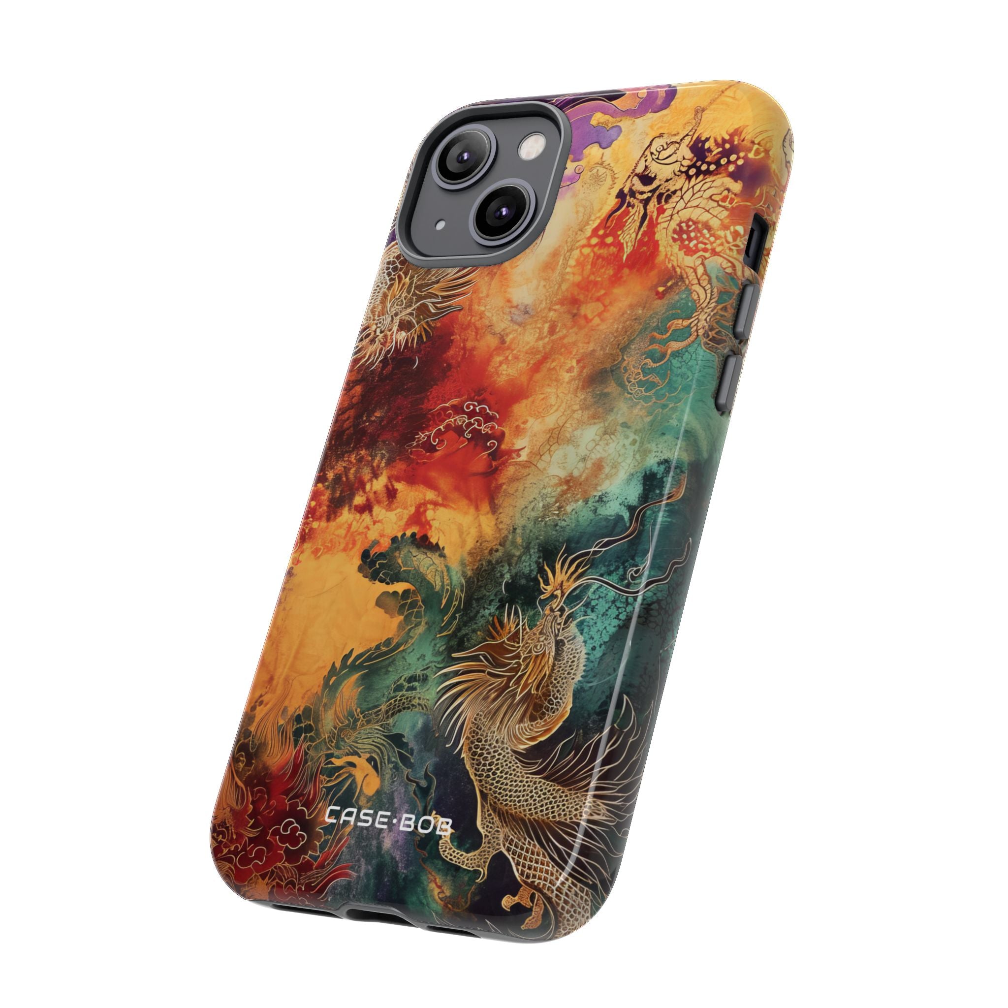 Dragon Ember iPhone 14 Plus Cover - Tough