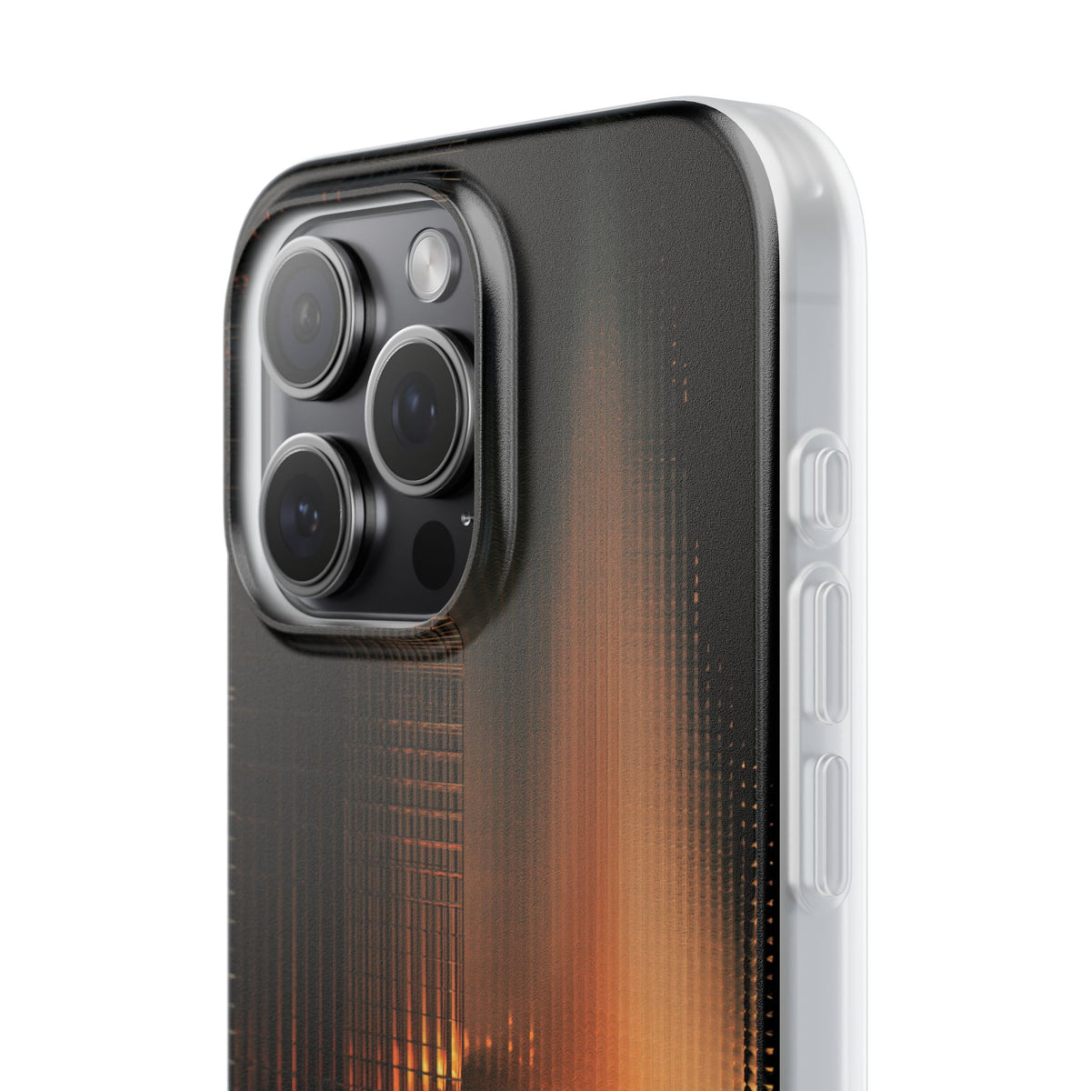Luminous Grid · Lite Phone Case for iPhone · Black