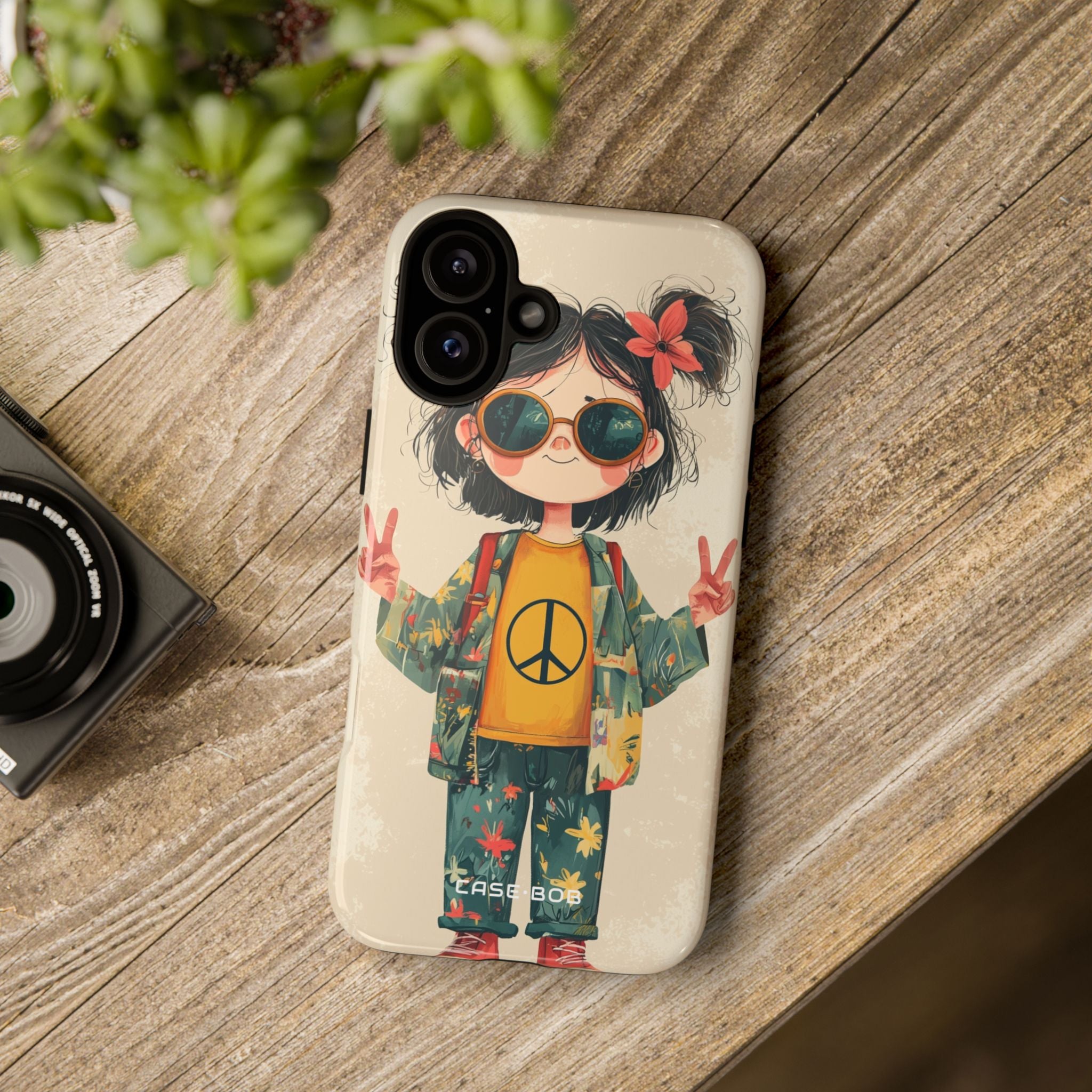 Peace Vibe iPhone 16 Plus Case - Tough