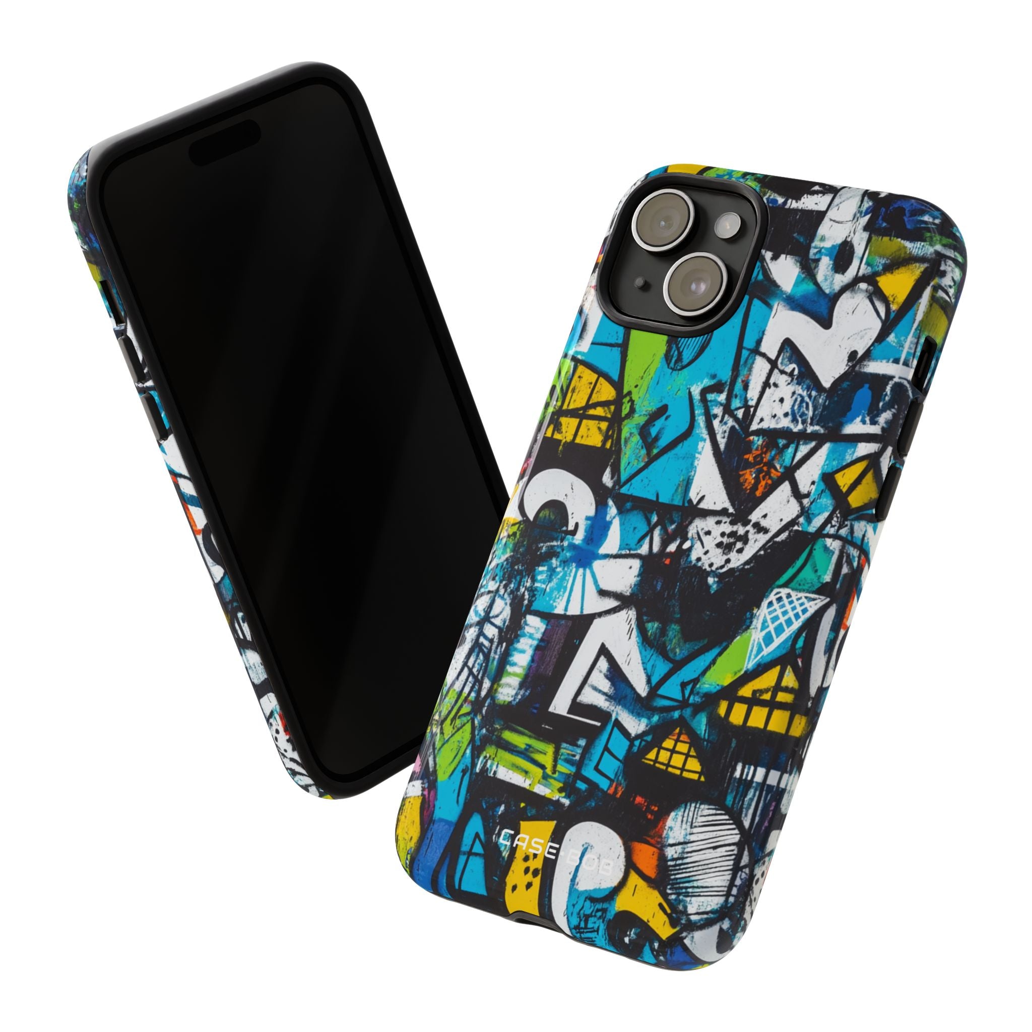 Hvid Ripple Drift iPhone 15 Plus Cover - Tough