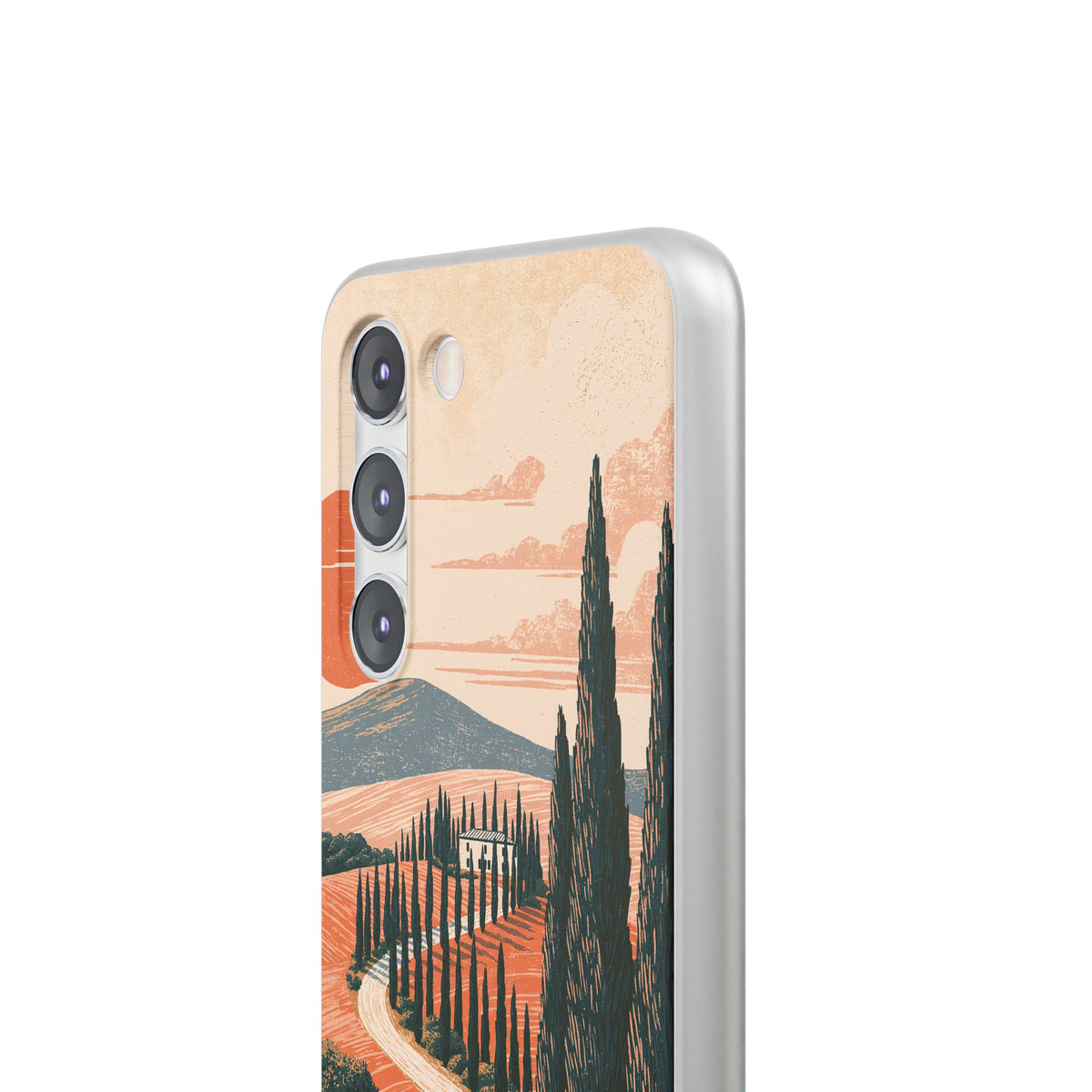 Orange Lite Phone Case for Samsung - Terracotta Ridge Trail