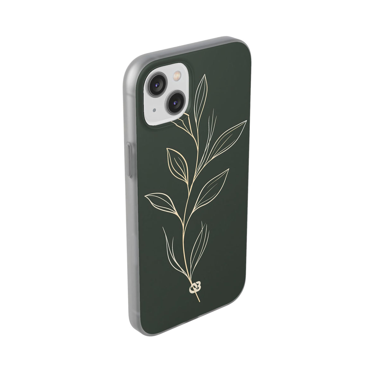 Minimal Botanical Stem · Lite Phone Case for iPhone · Green